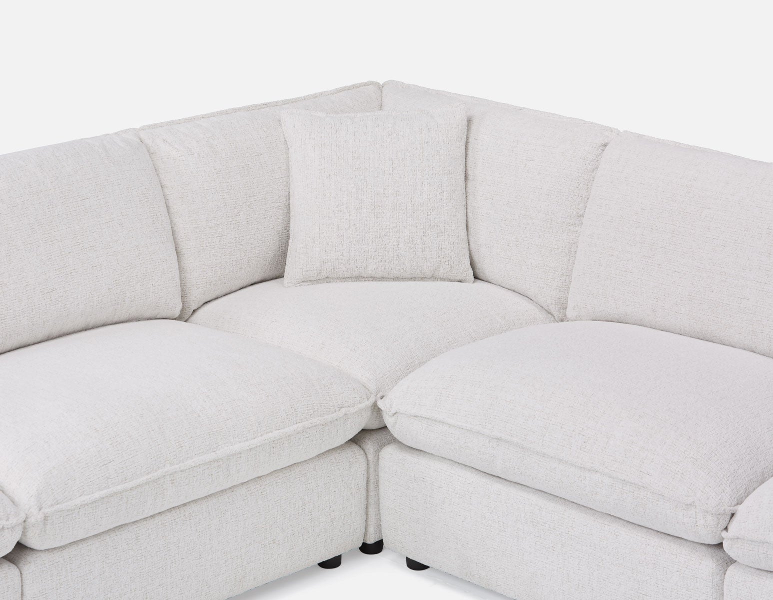 KIMM contemporary 6-pc modular sectional sofa undefined