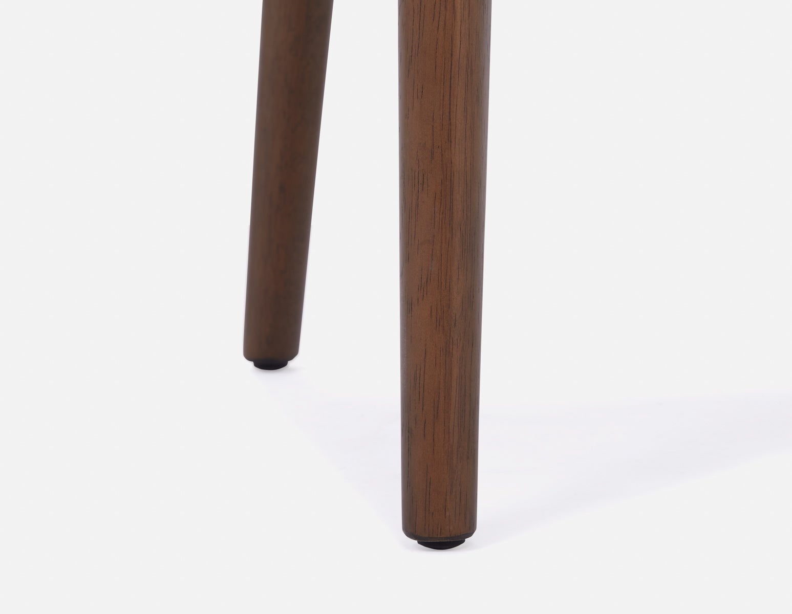 SEVILLE 100% leather mid-century counter stool 66cm undefined
