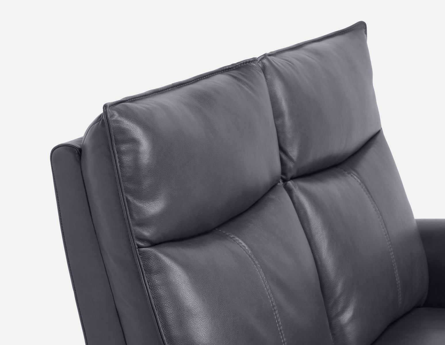 CALVERO causeuse inclinable électrique 100% cuir avec port usb contemporaine undefined