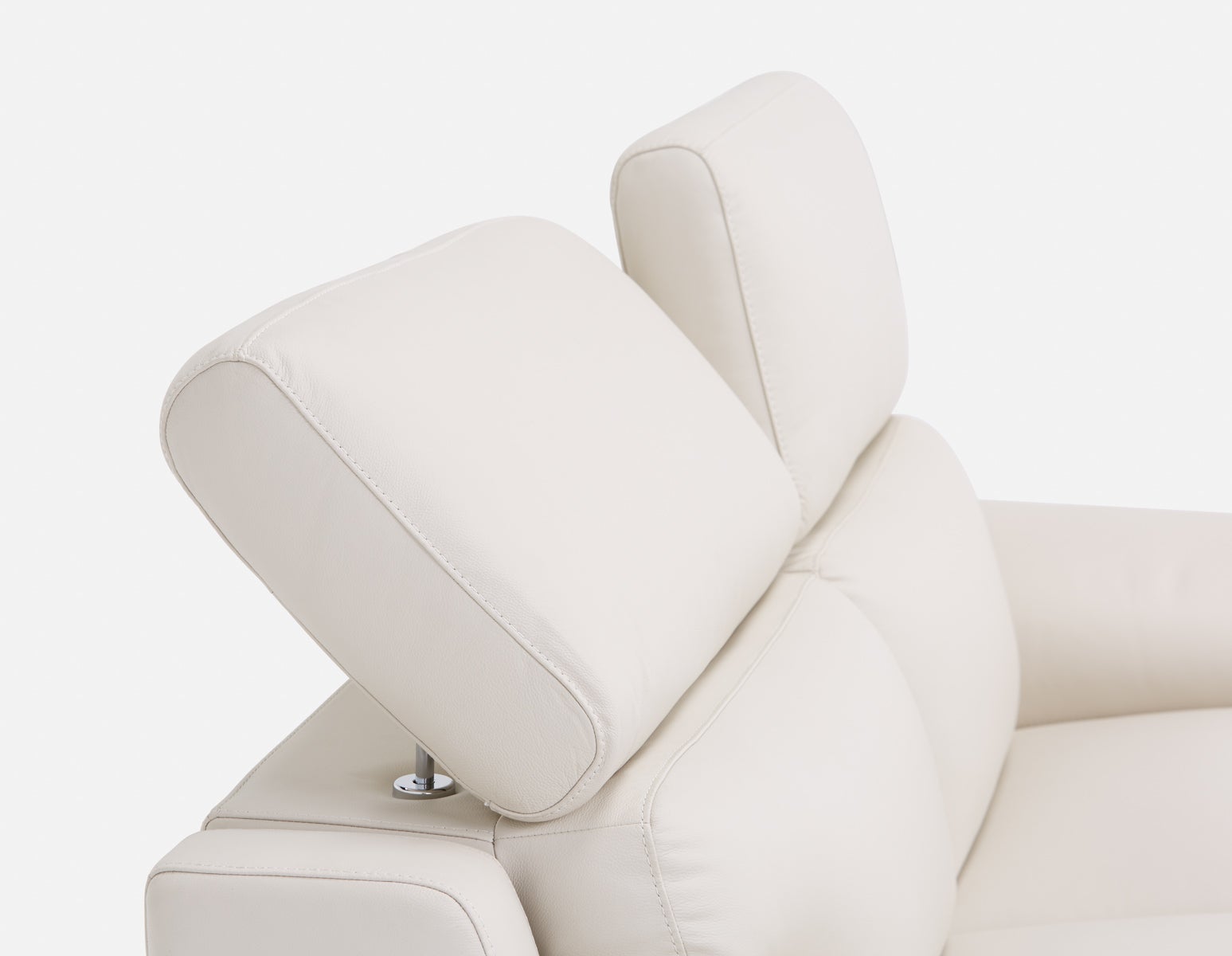 NILLIE causeuse contemporaine 100% cuir inclinable undefined