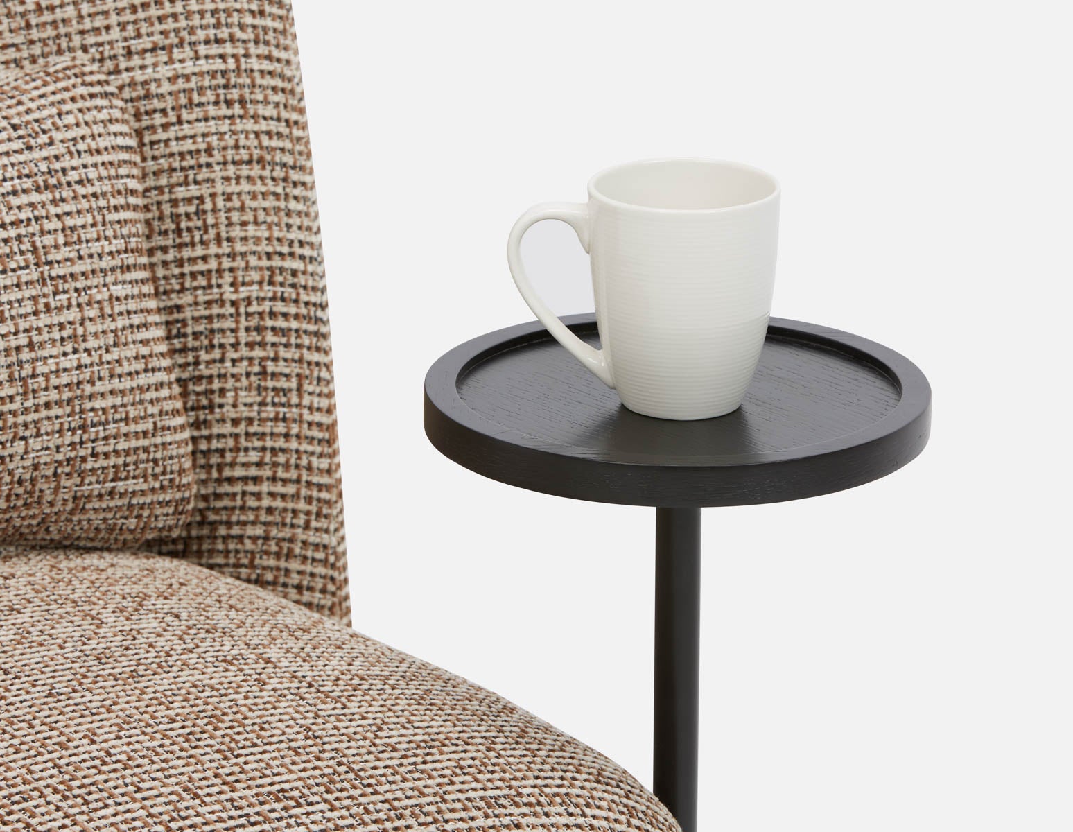 STIOLO accent chair with interchangeable drink stand undefined