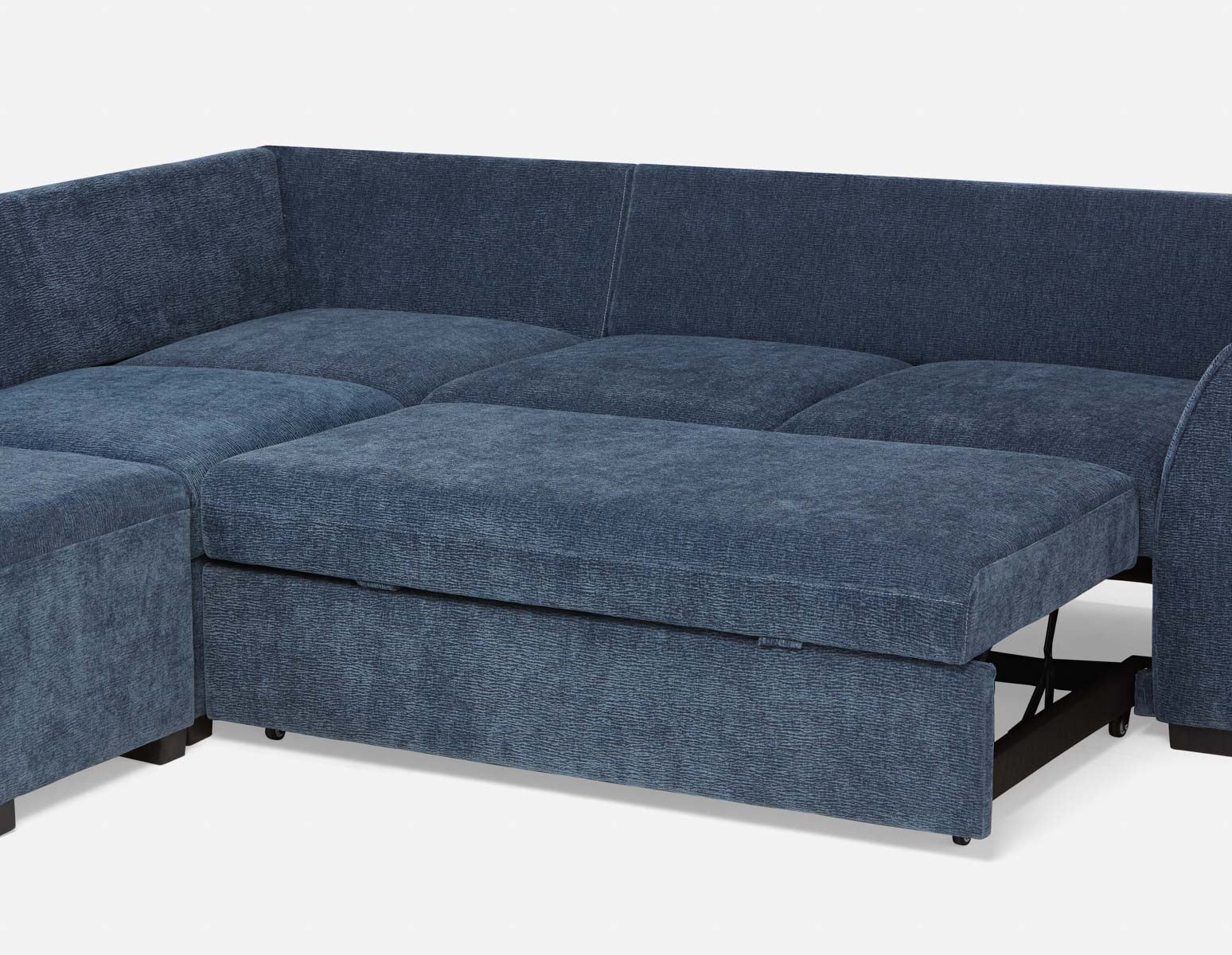 MINNESOTA left-facing sectional sofa-bed with storage undefined