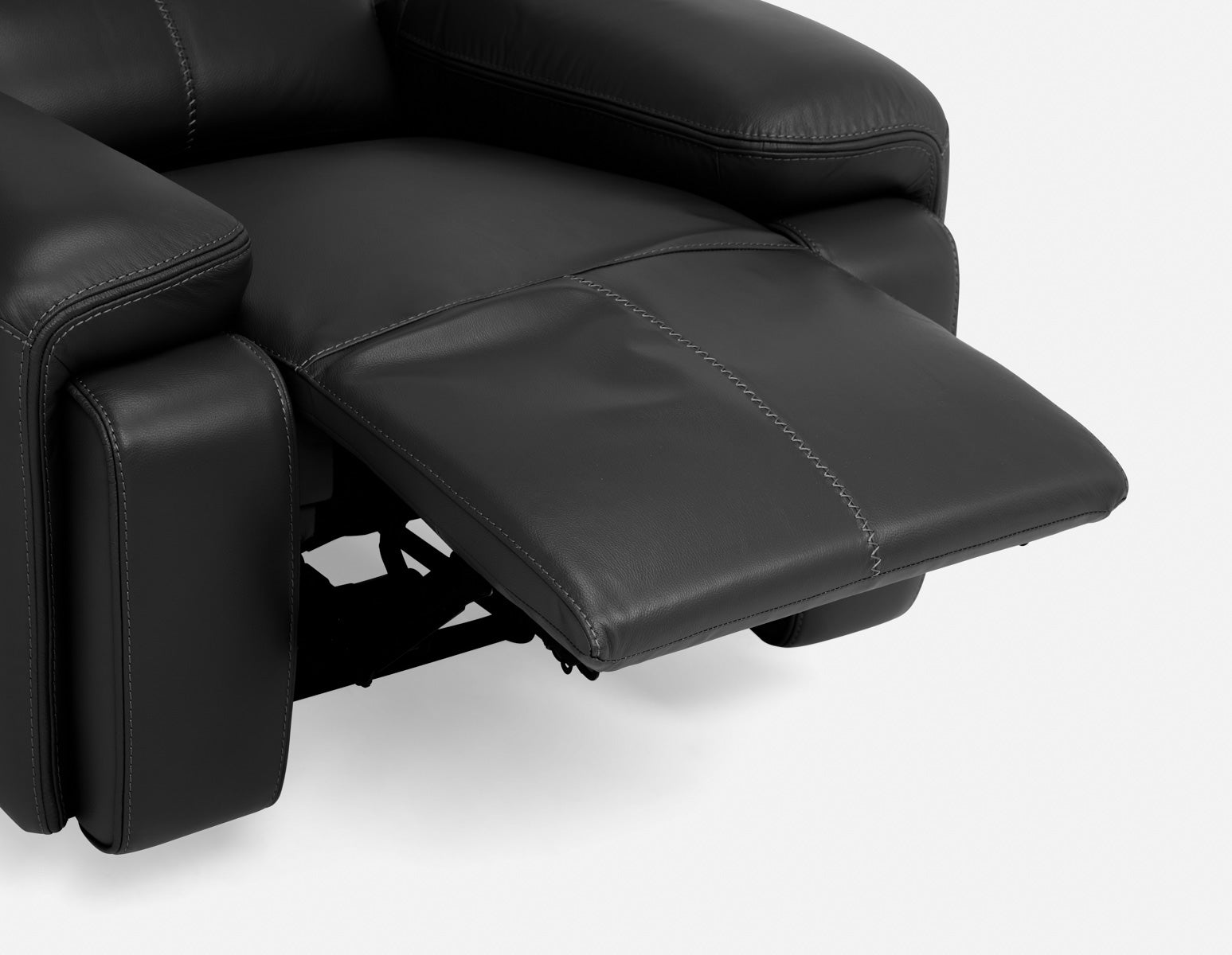 FAOUZI fauteuil inclinable en cuir contemporain undefined