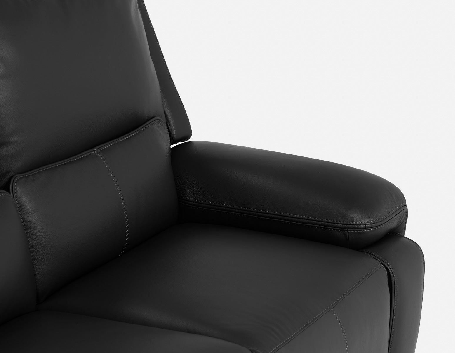 FAOUZI leather contemporary power recliner sofa undefined