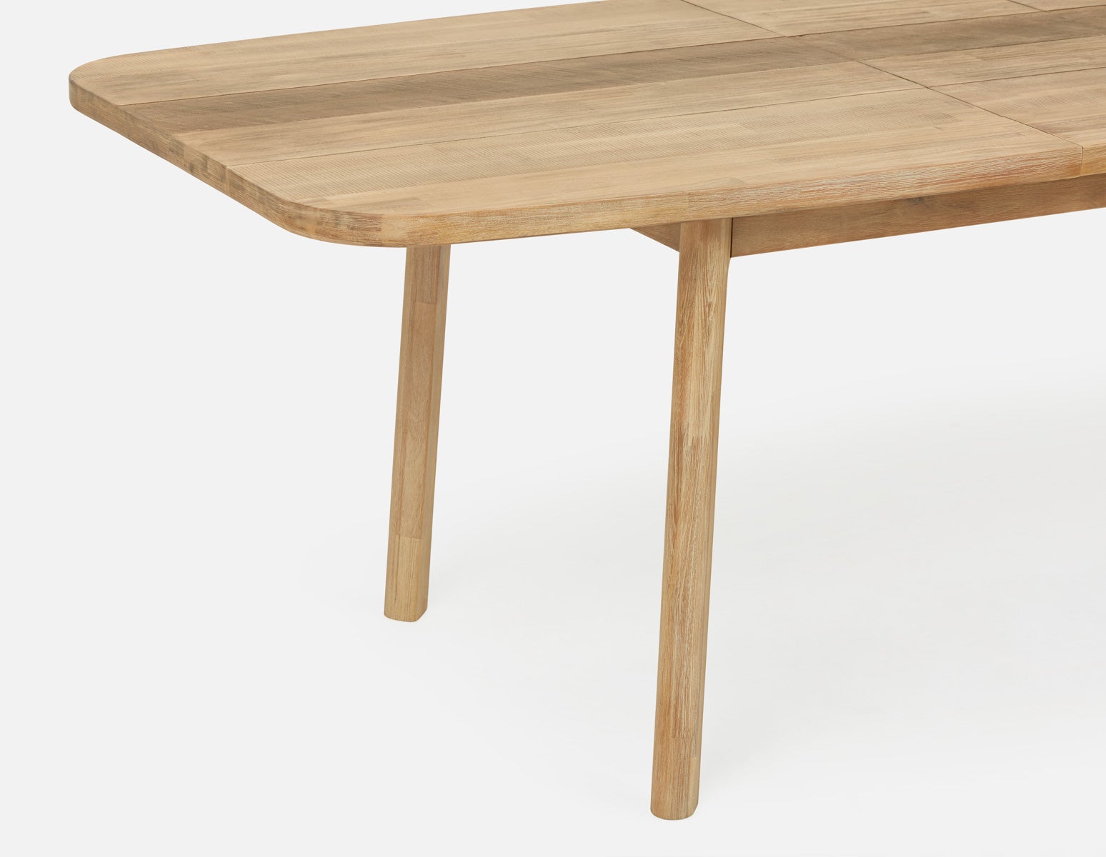 DALTON rustic farmhouse extendable acacia wood dining table 180cm undefined