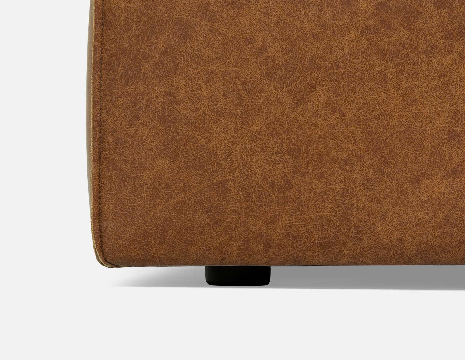 MONTE 100% leather classic 3-seater sofa undefined