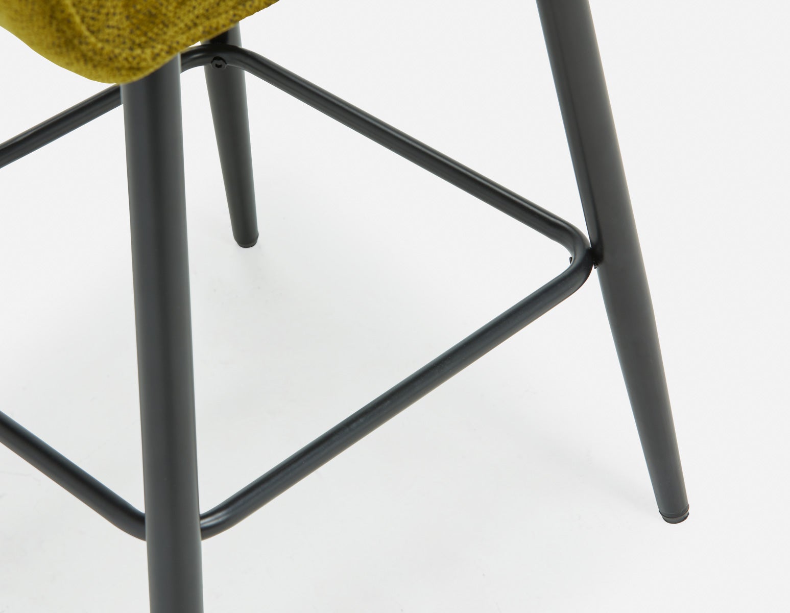 RALPH mid-century upholstered counter stool 66cm undefined