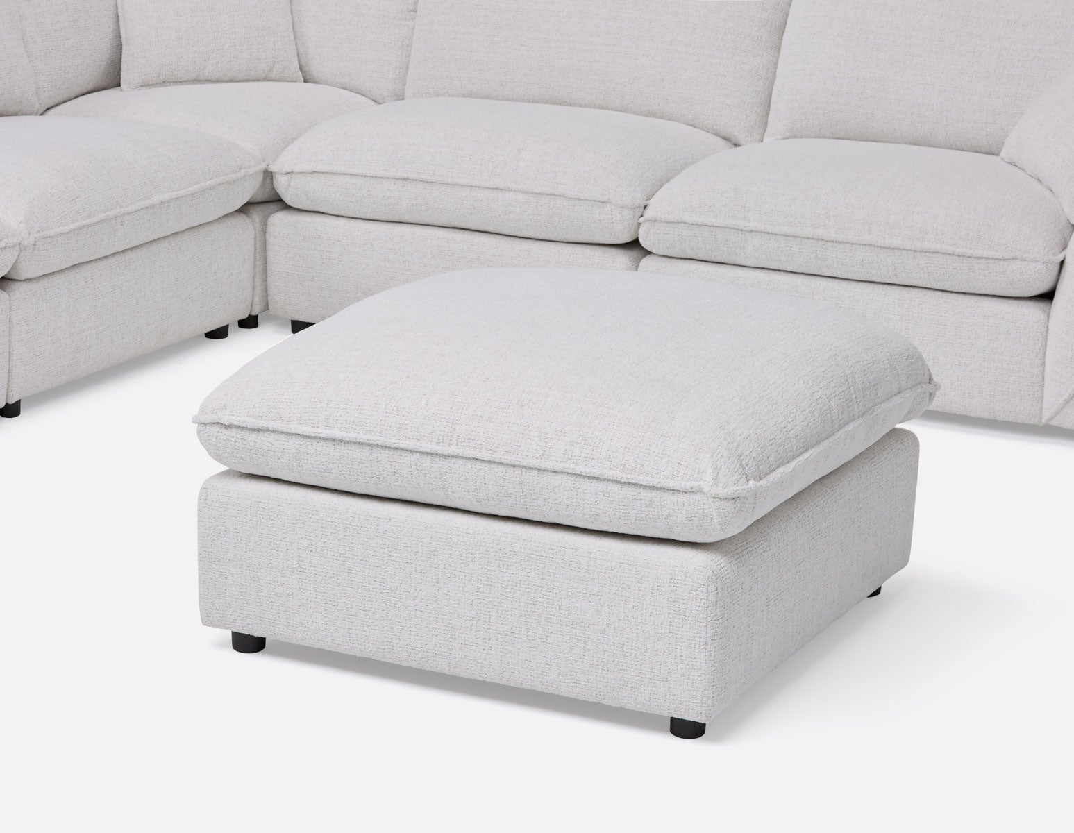 KIMM contemporary 6-pc modular sectional sofa undefined