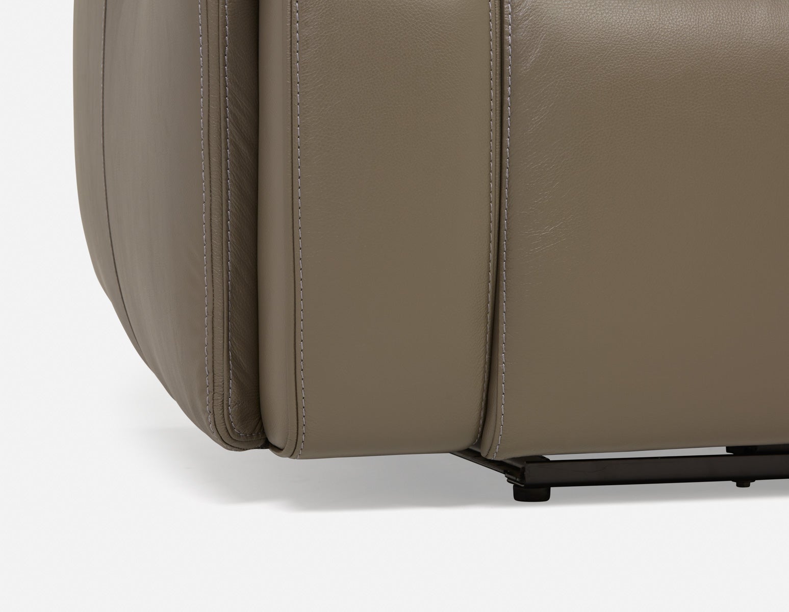 FAOUZI canapé inclinable en cuir contemporain undefined
