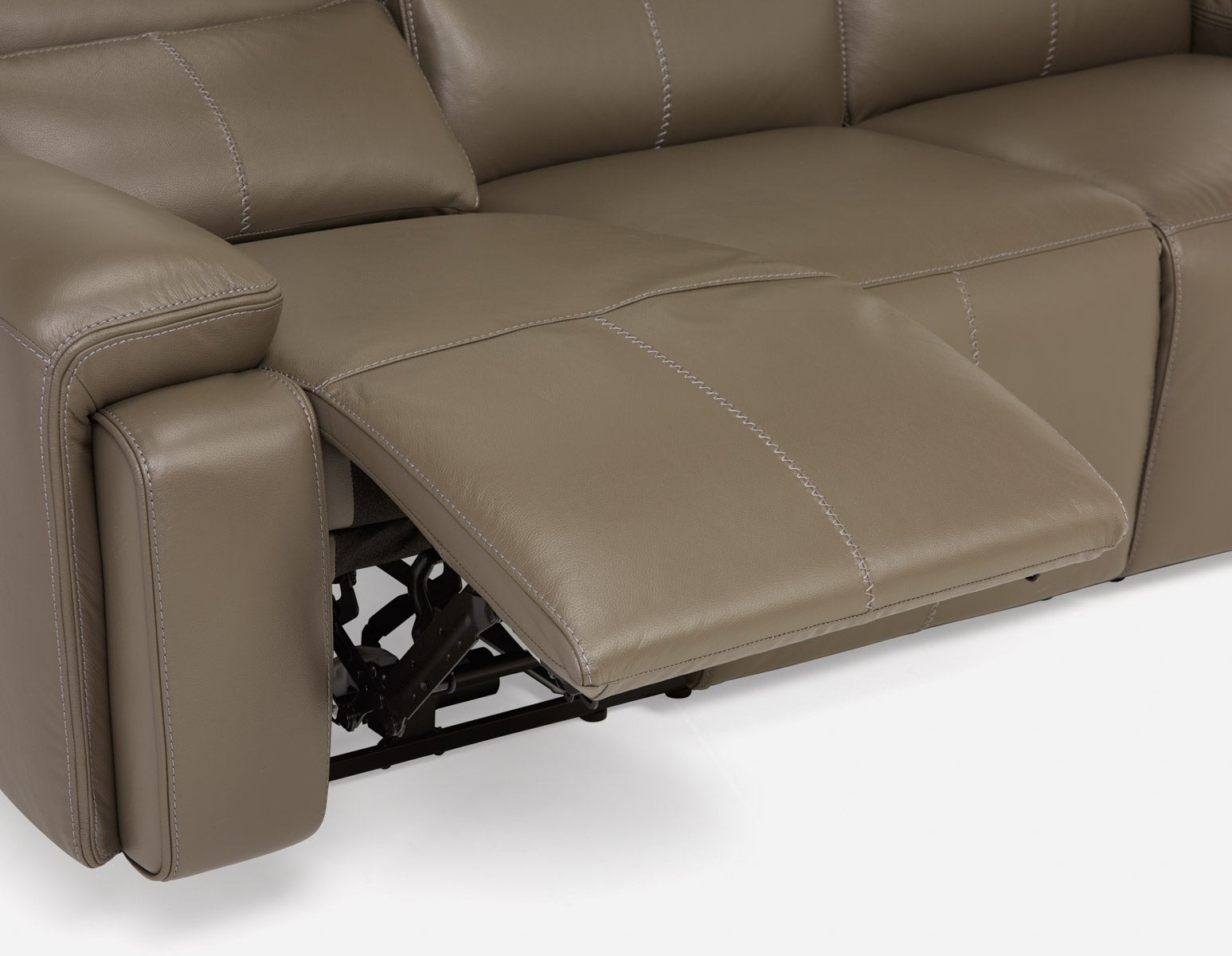 FAOUZI canapé inclinable en cuir contemporain undefined