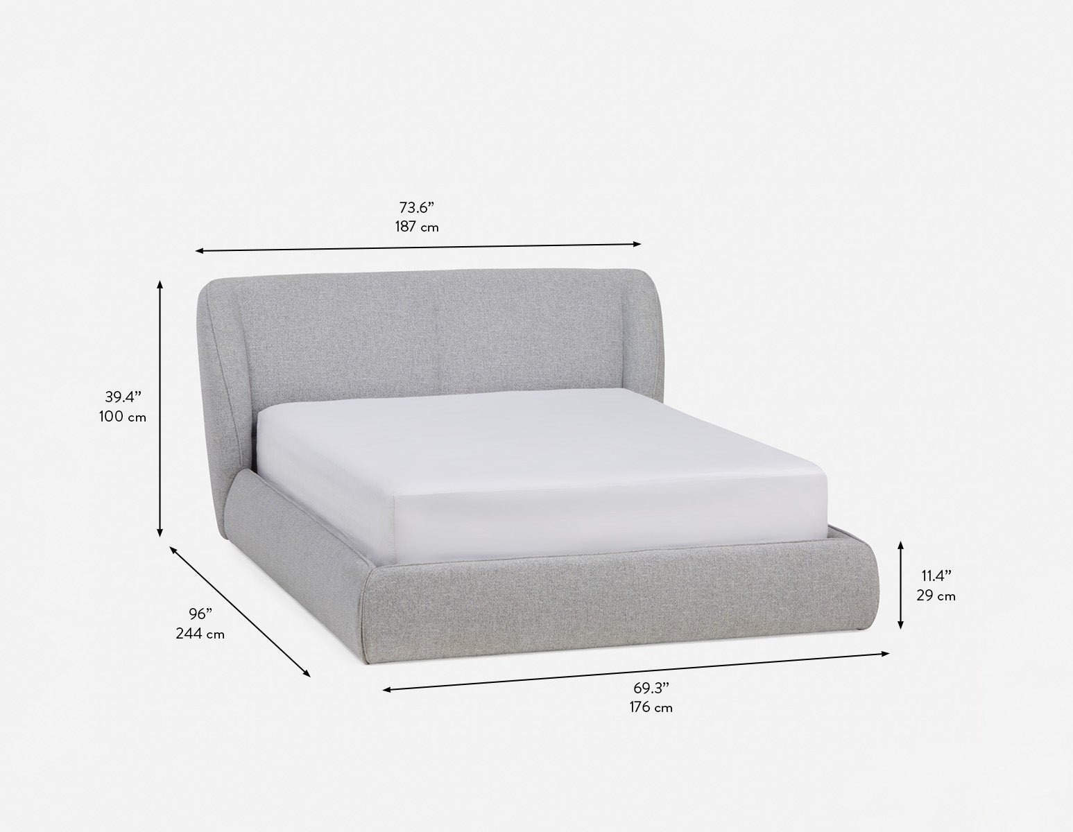 NICK queen size bed undefined