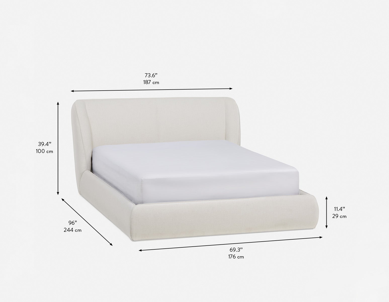 NICK queen size bed undefined