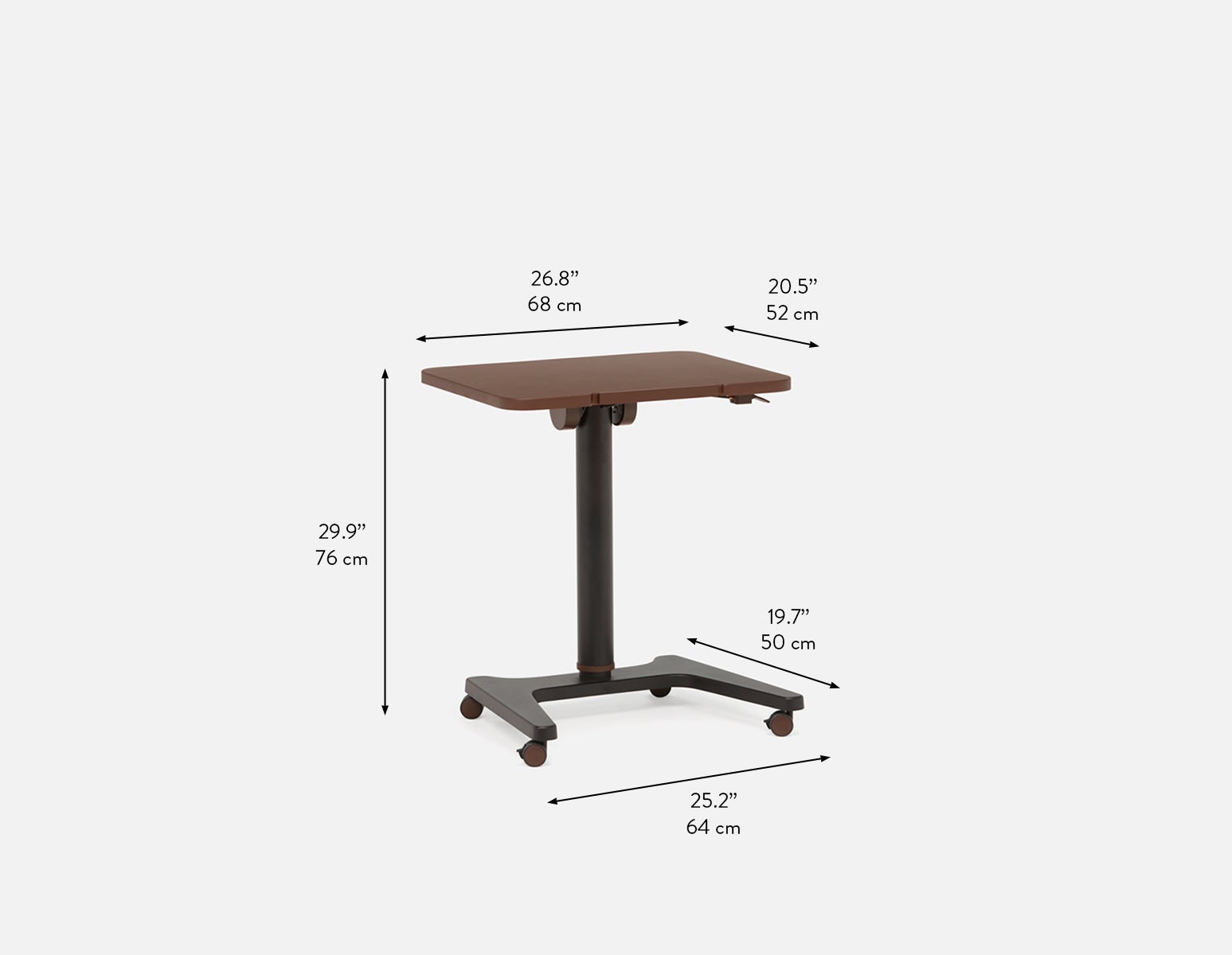 LILY adjustable portable desk undefined