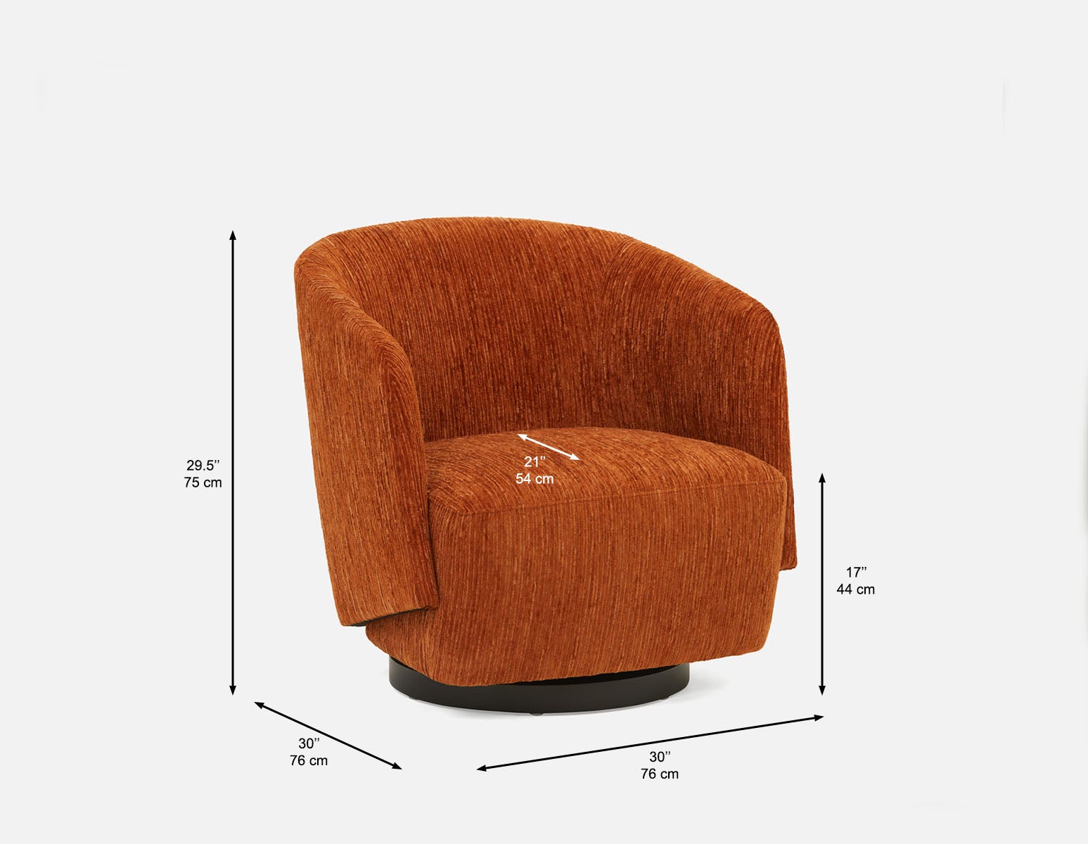 IDA swivel armchair undefined