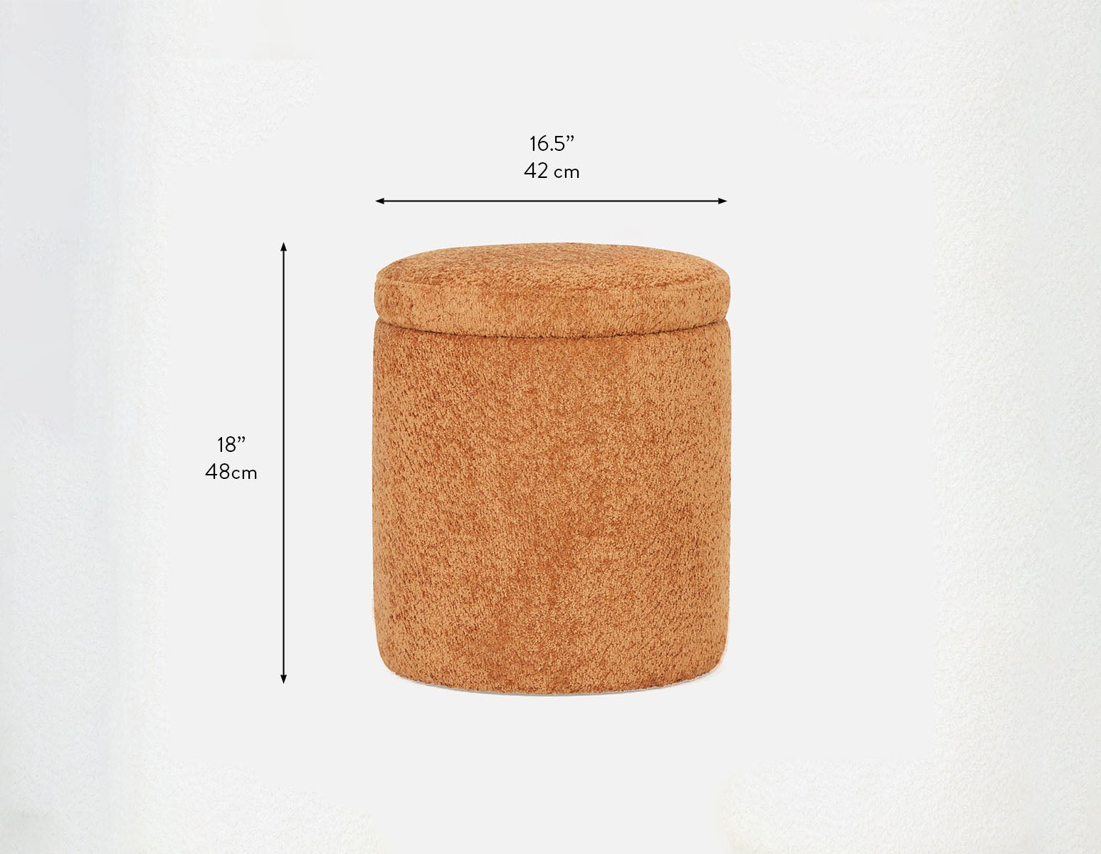 LAURENCE storage ottoman undefined