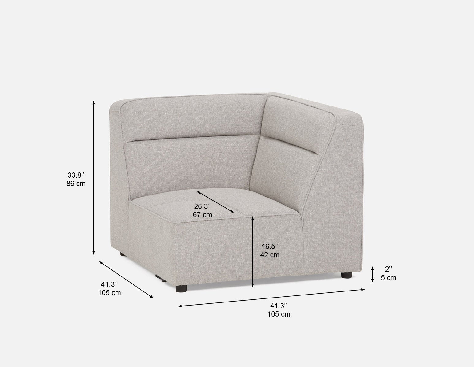 REVAN modern modular corner sofa customize to fit your space undefined