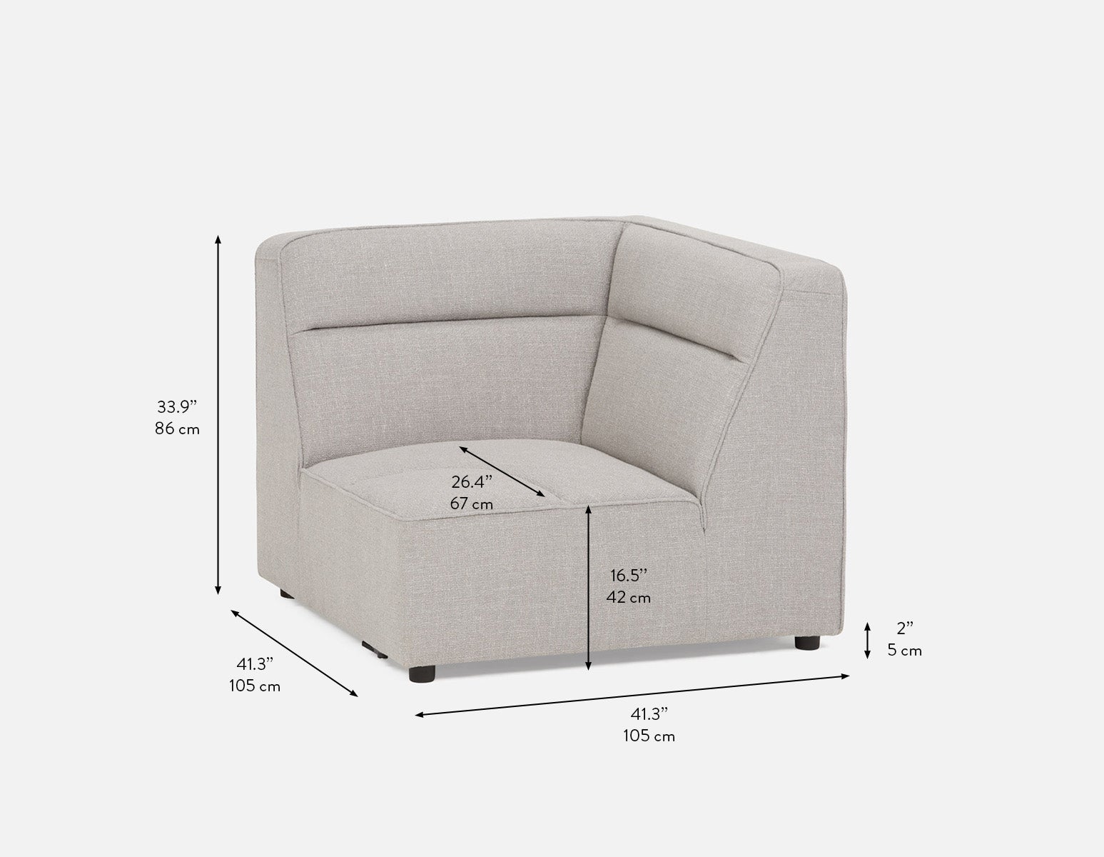 REVAN modern modular corner sofa customize to fit your space undefined