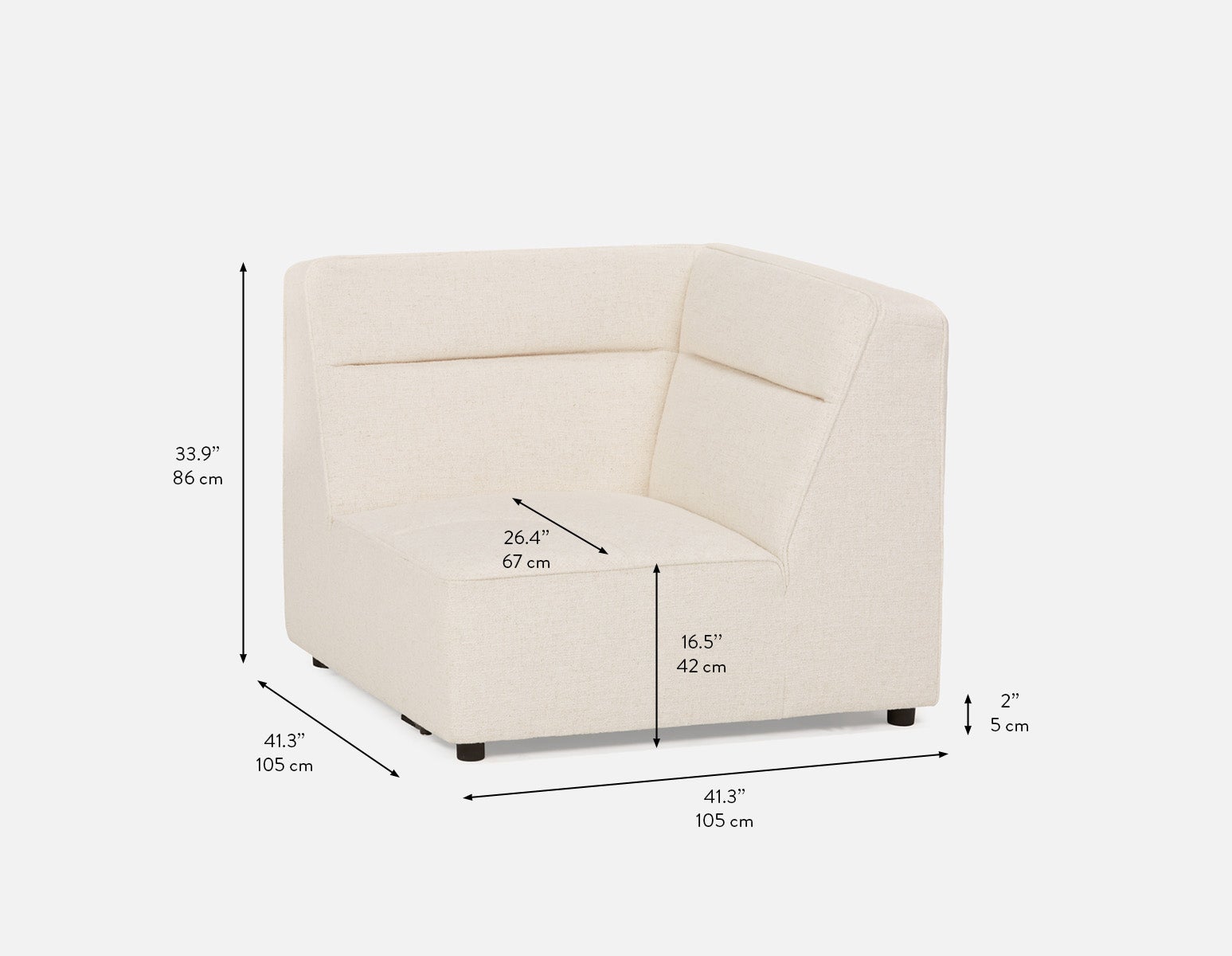 REVAN canapé d’angle modulaire moderne s'adapte à votre espace undefined