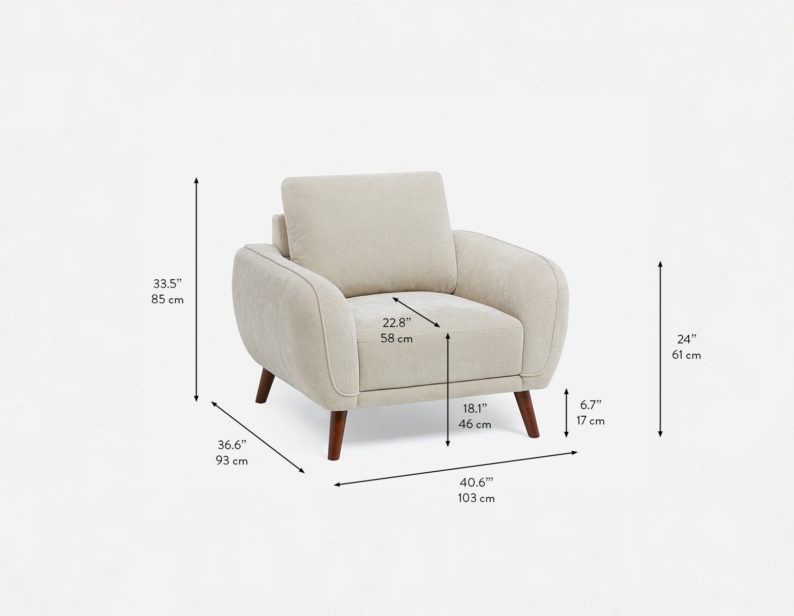 STEF fauteuil du milieu du siècle undefined