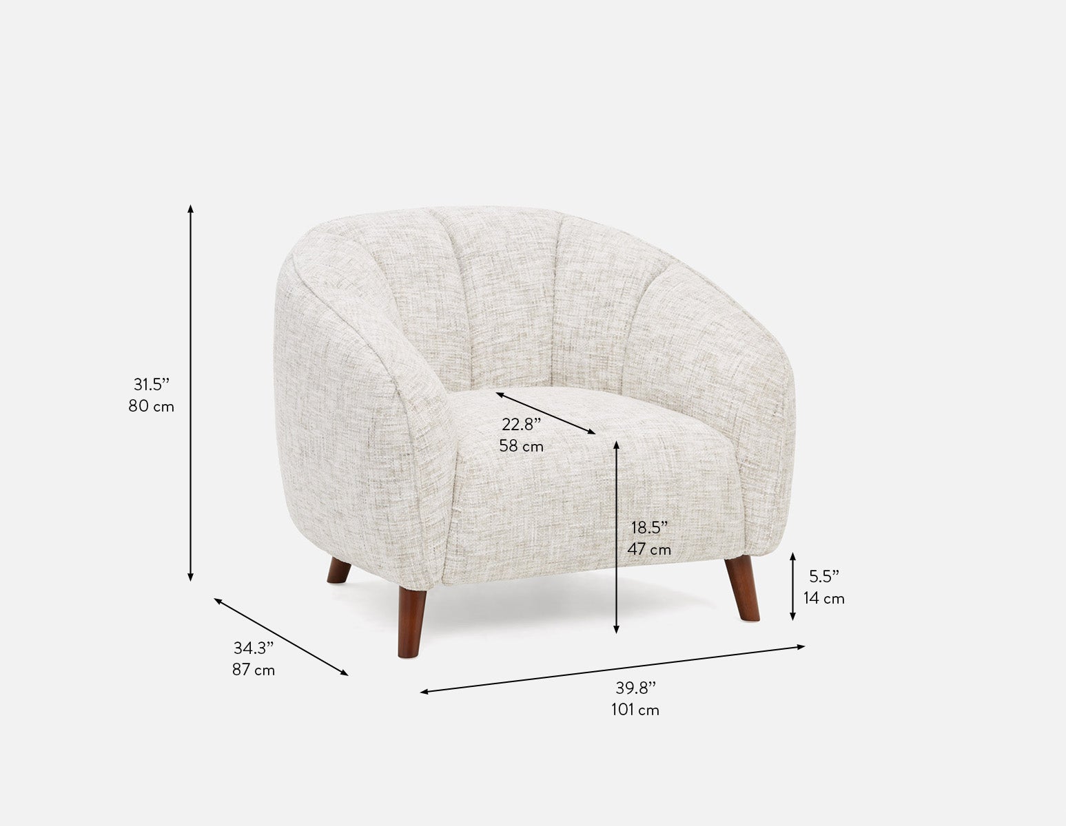 LENNA fauteuil style moderne undefined