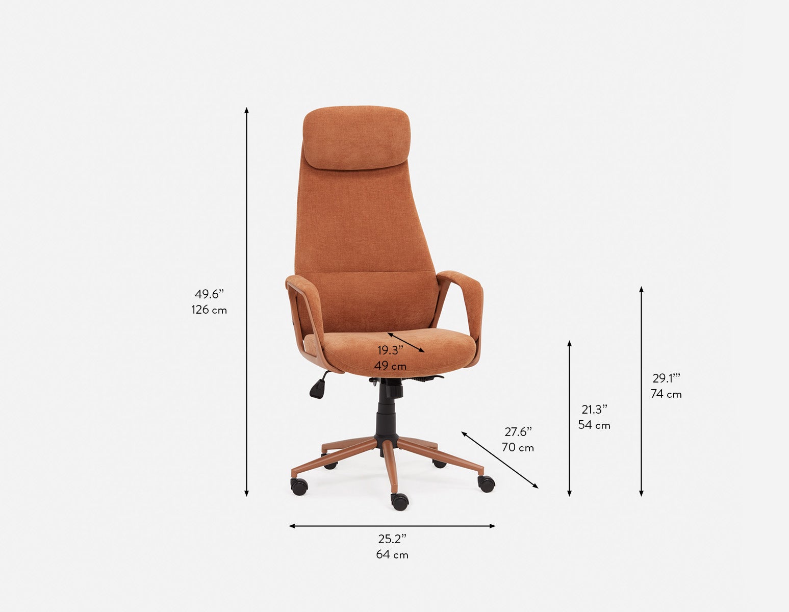 LAZSLO chaise de bureau ergonomique undefined