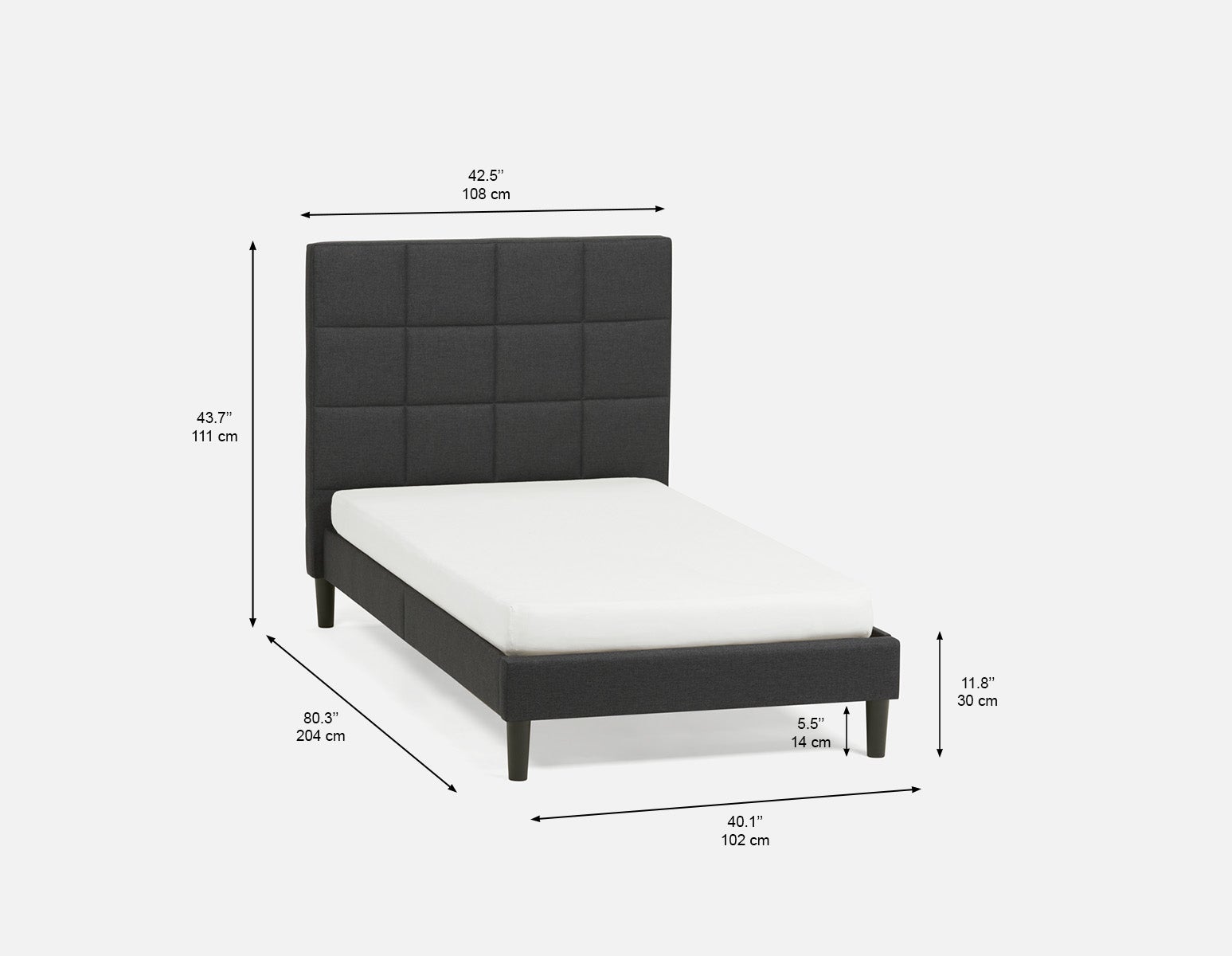 MARVELL modern twin size bed undefined