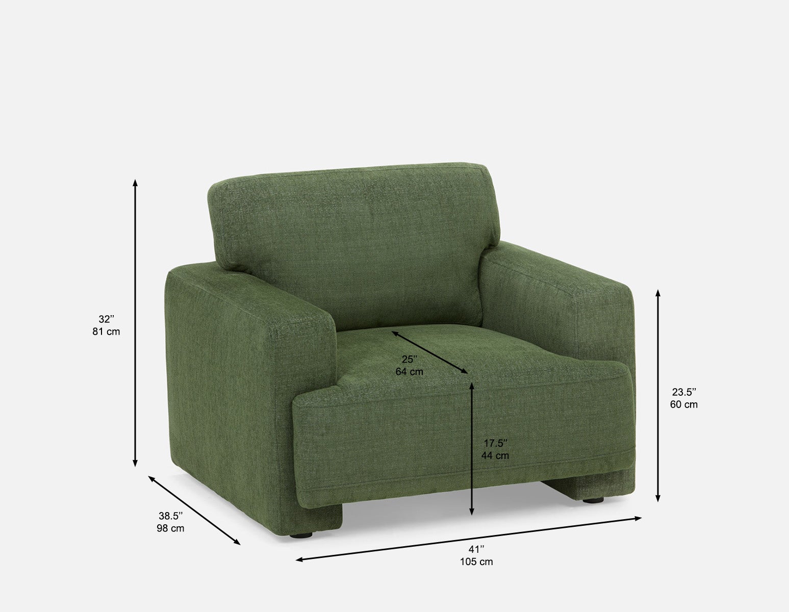 CHARLIE modern contemporary armchair undefined