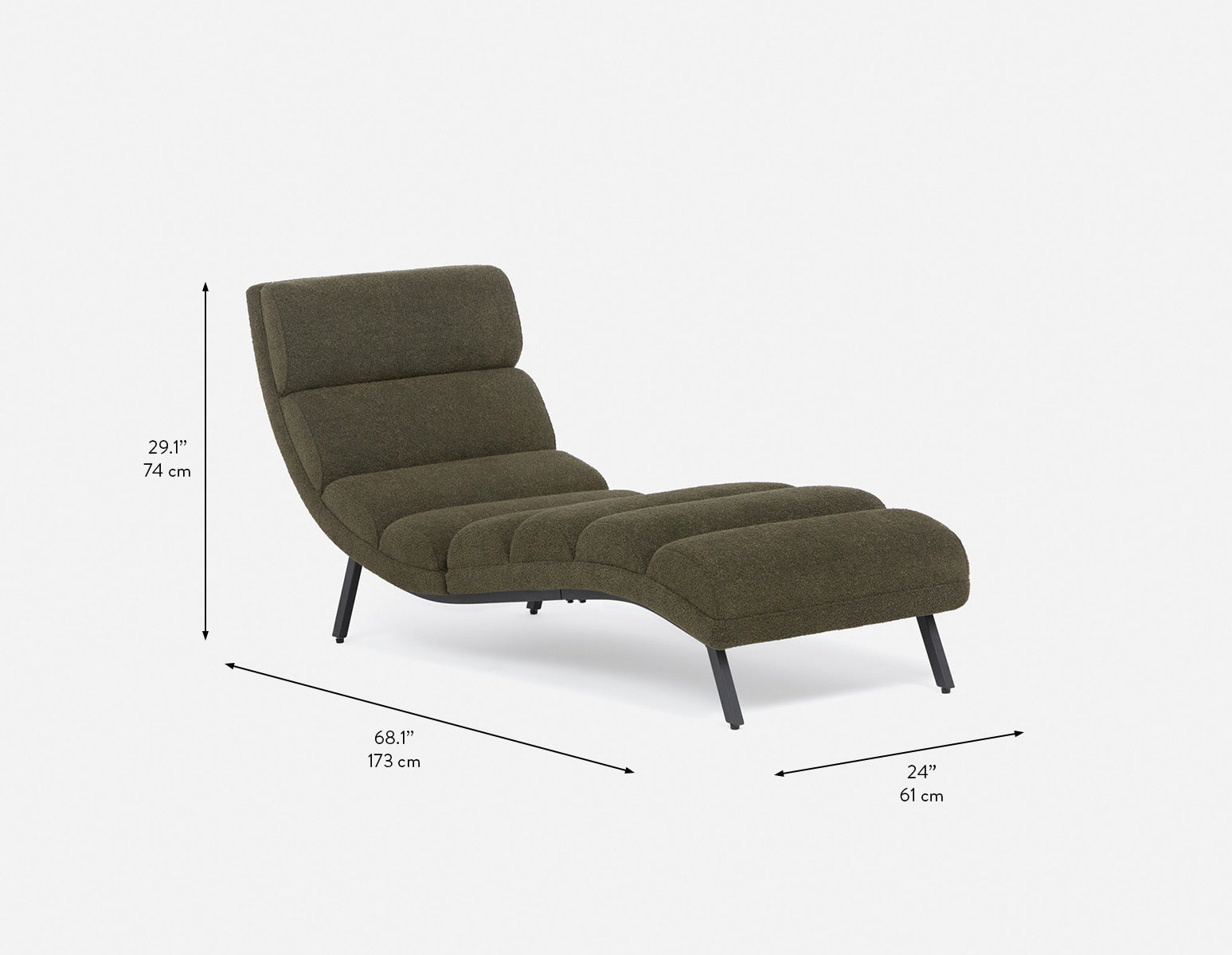 MARLEY chaise longue undefined