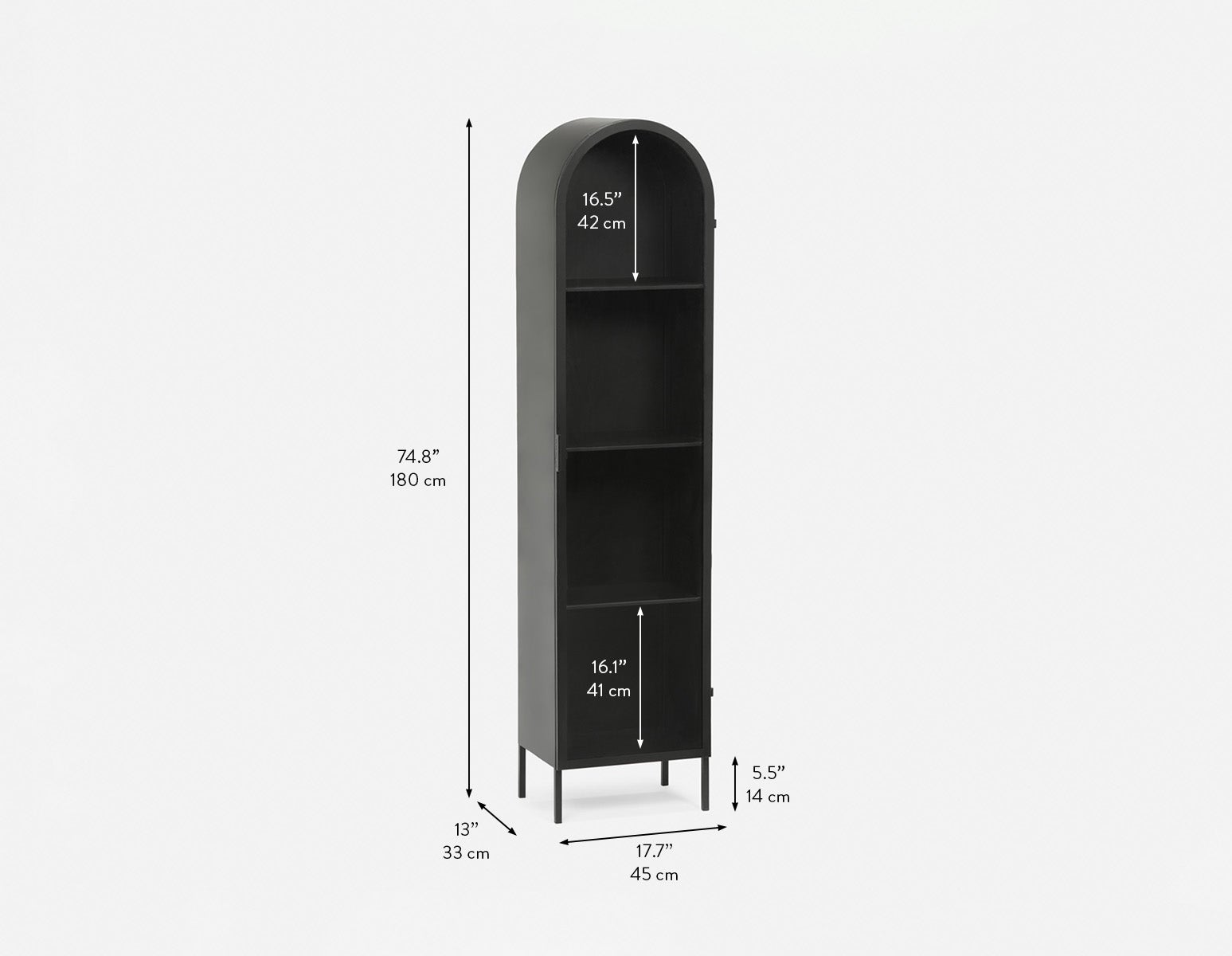 ZELDA industrial vintage iron cabinet undefined
