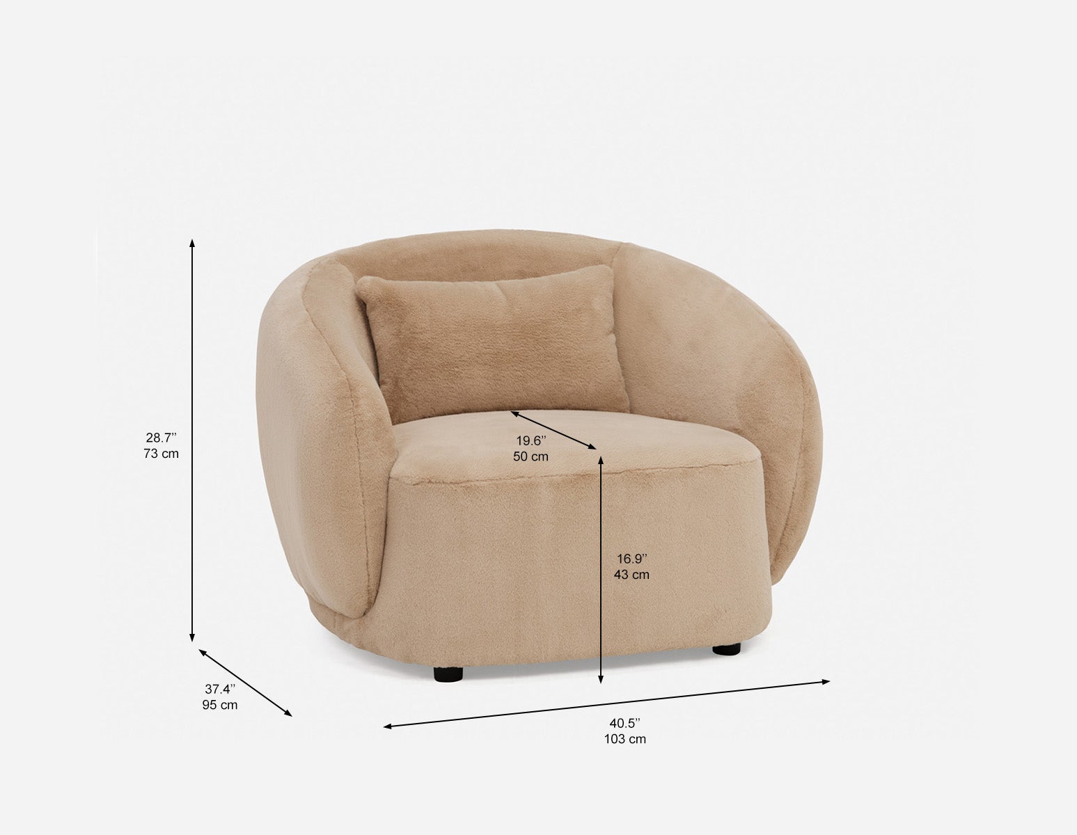 PATON contemporary accent chair undefined
