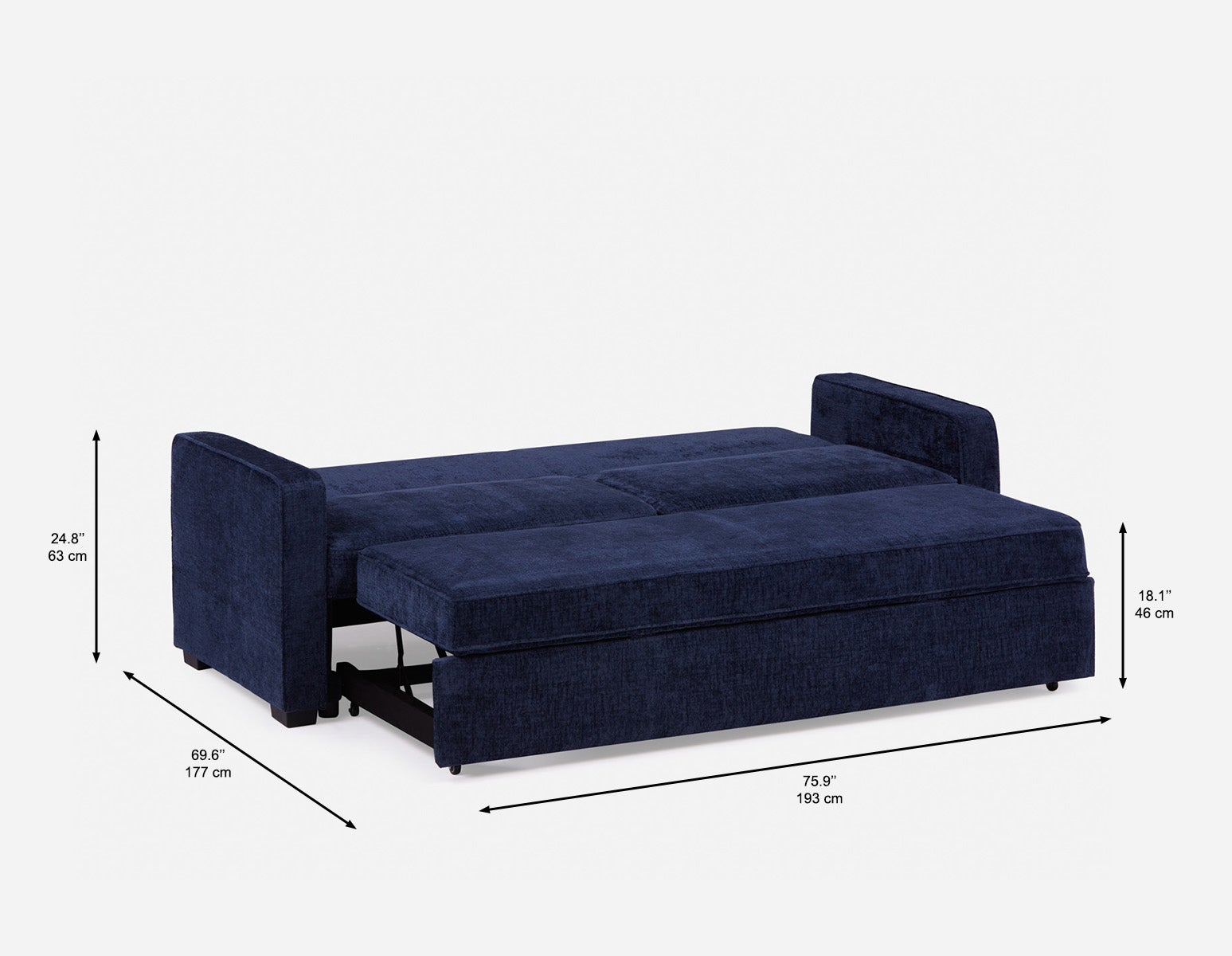 VITO contemporary sofa-bed undefined