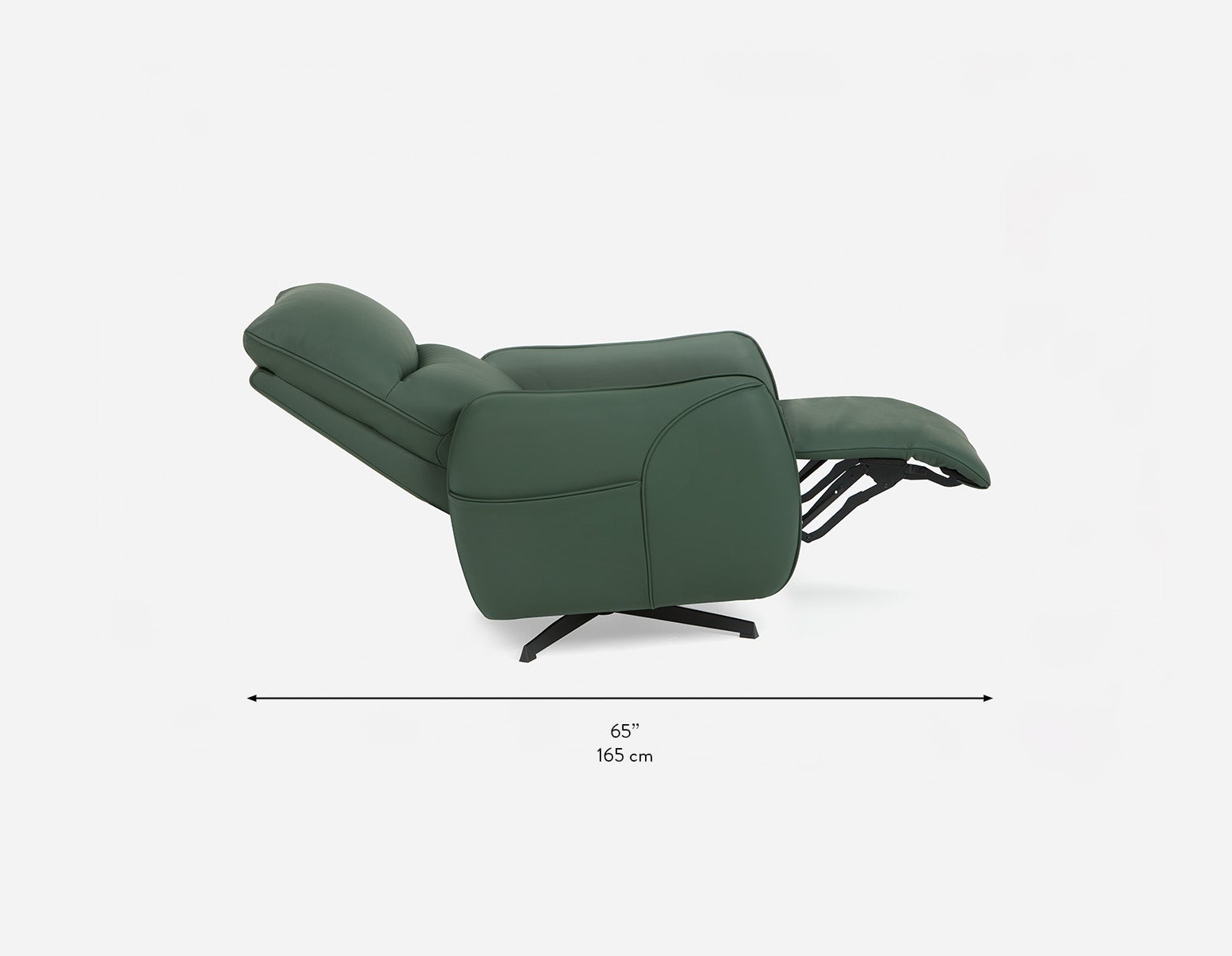 JASPER modern contemporary power-reclining armchair undefined