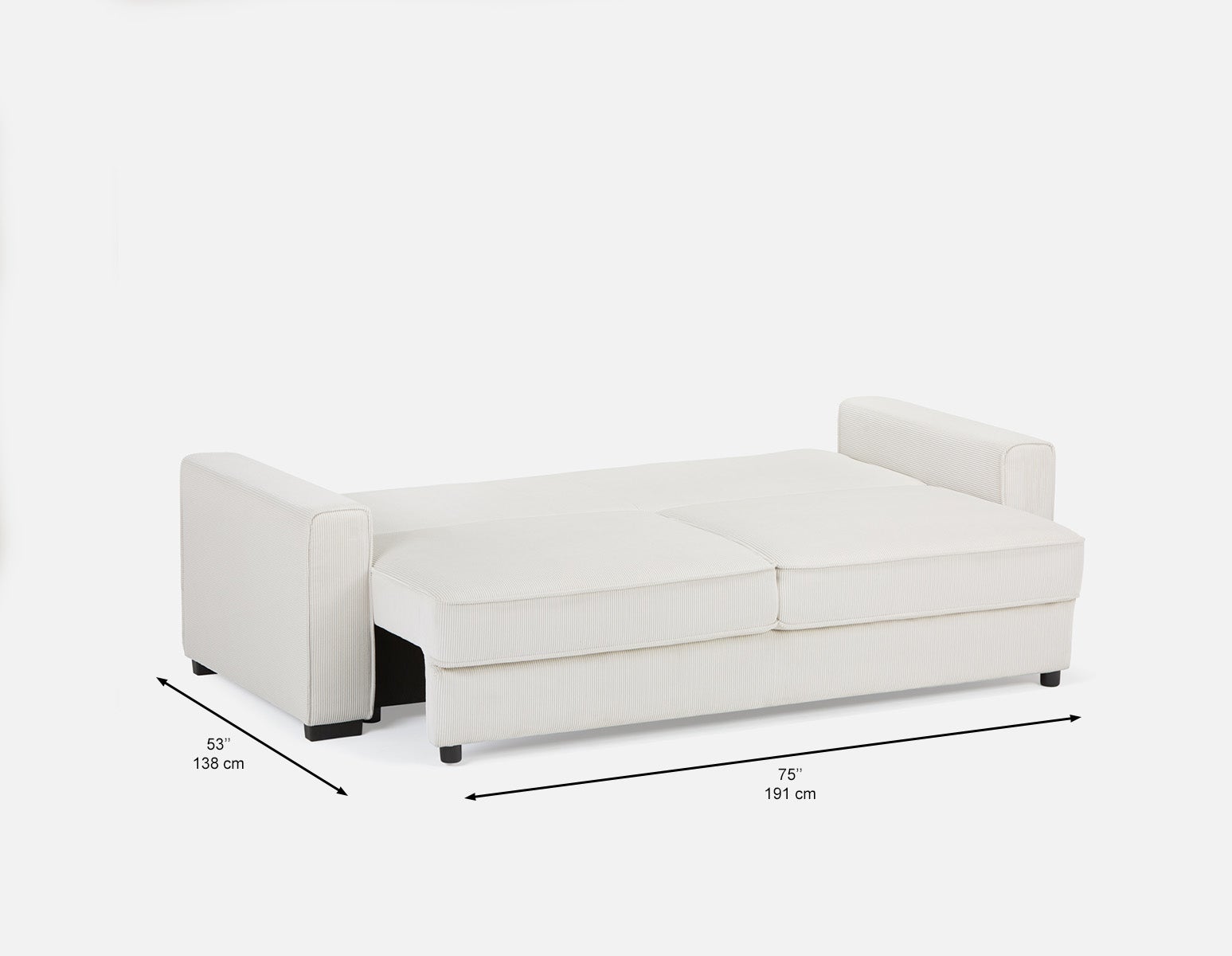 NEBRASKA contemporary sofa-bed undefined