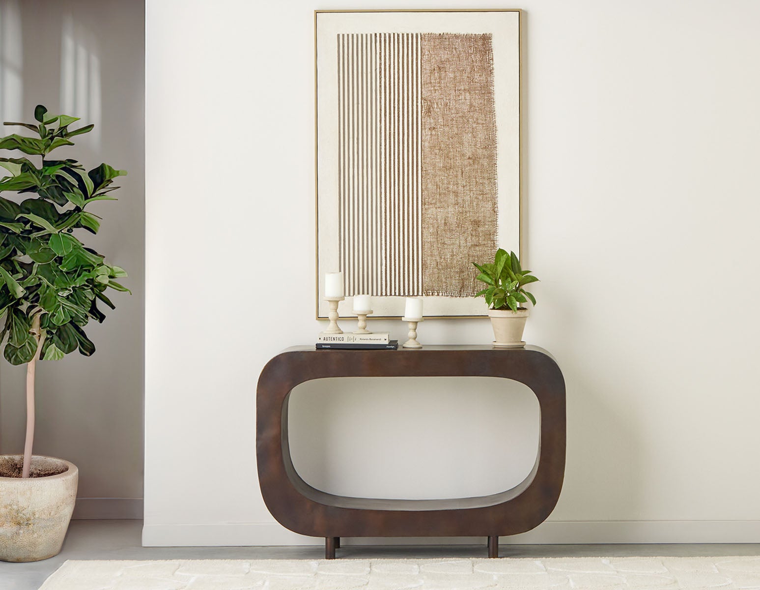 BROCCO console en fer 120 cm undefined