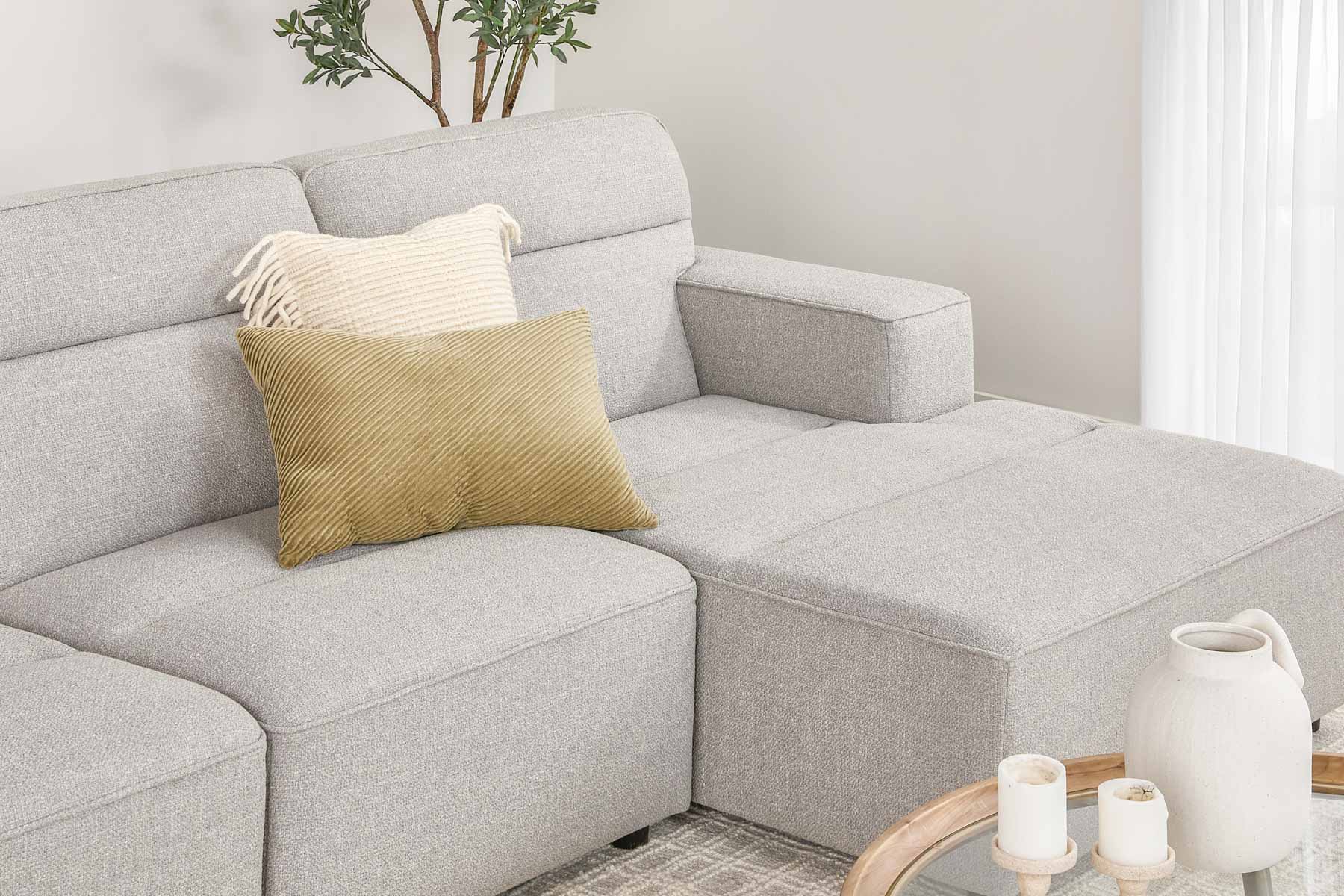 REVAN chaise longue côté droit modulaire moderne avec accoudoir s'adapte à votre espace undefined