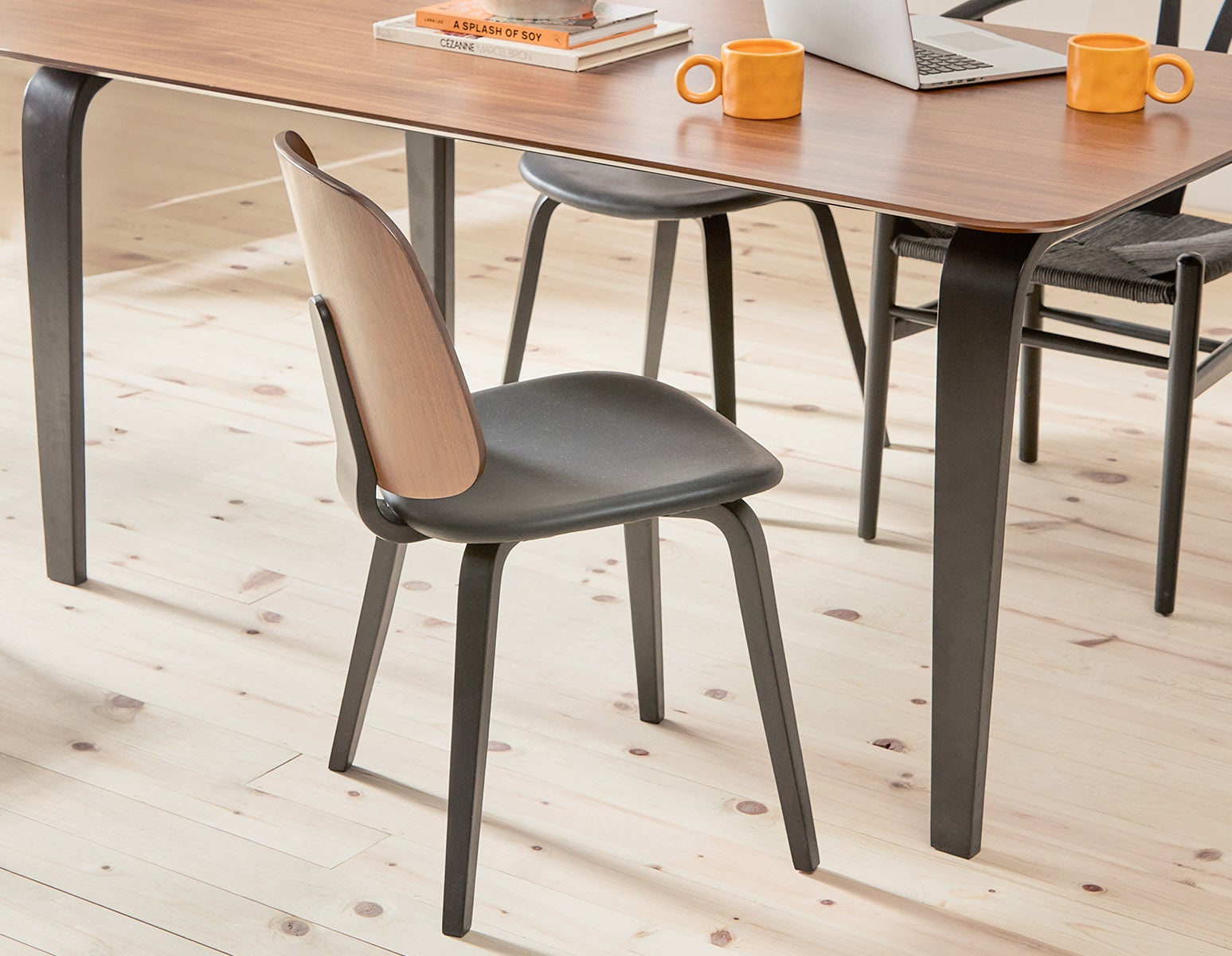 AFREEN mid century dining chair undefined