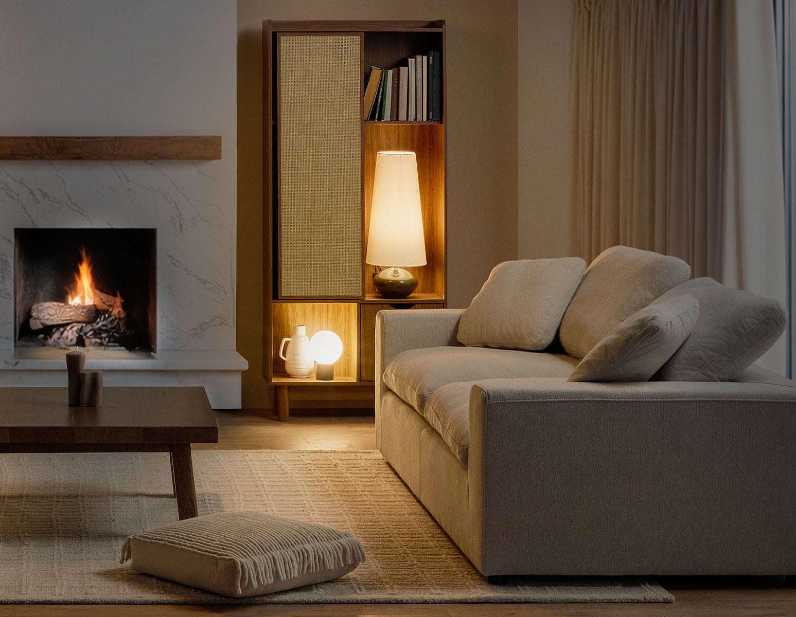 ADDIE table lamp 65.5 cm height undefined