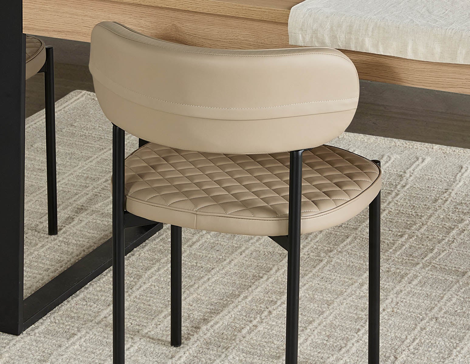 BERN mid-century modern dining chair undefined