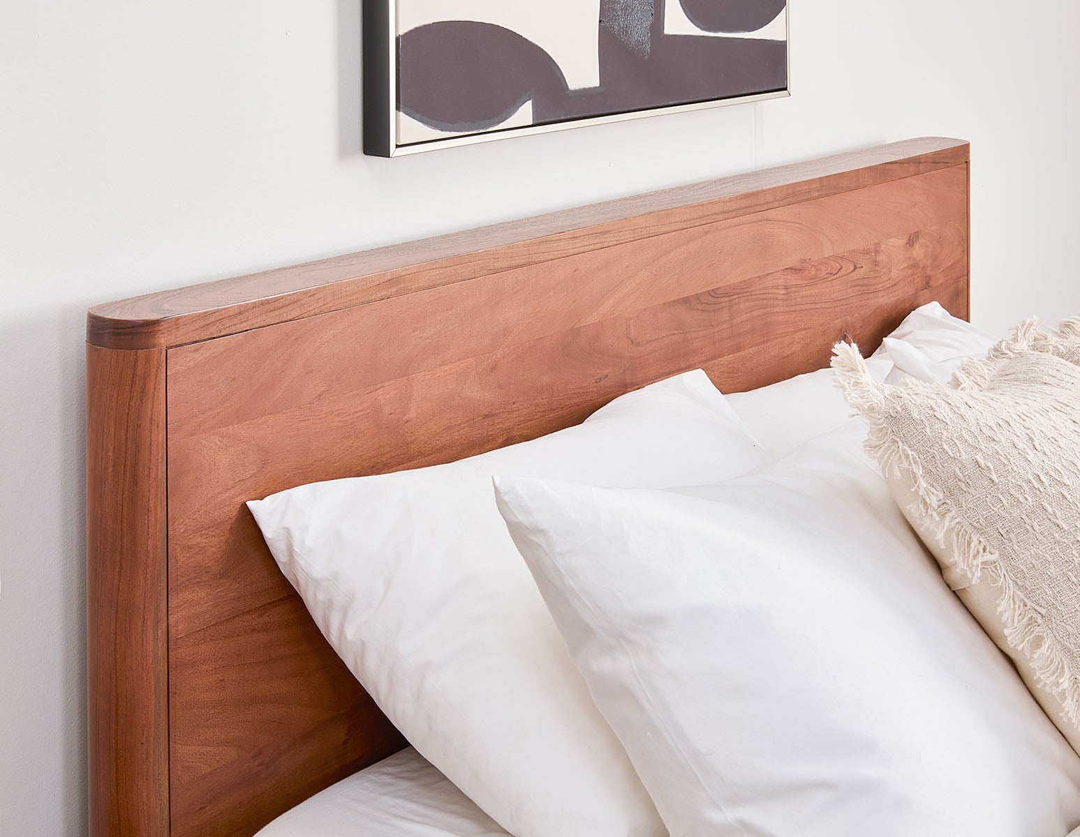 MUMBAI acacia wood queen size bed undefined