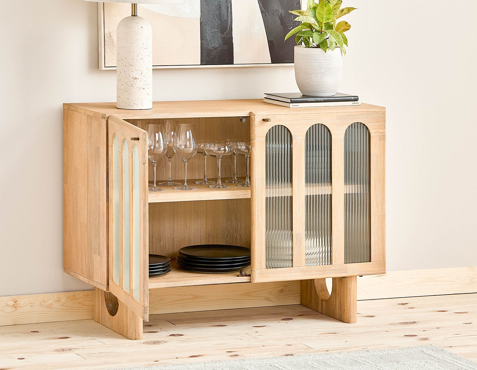 PRIYA elegant 2-door sideboard undefined