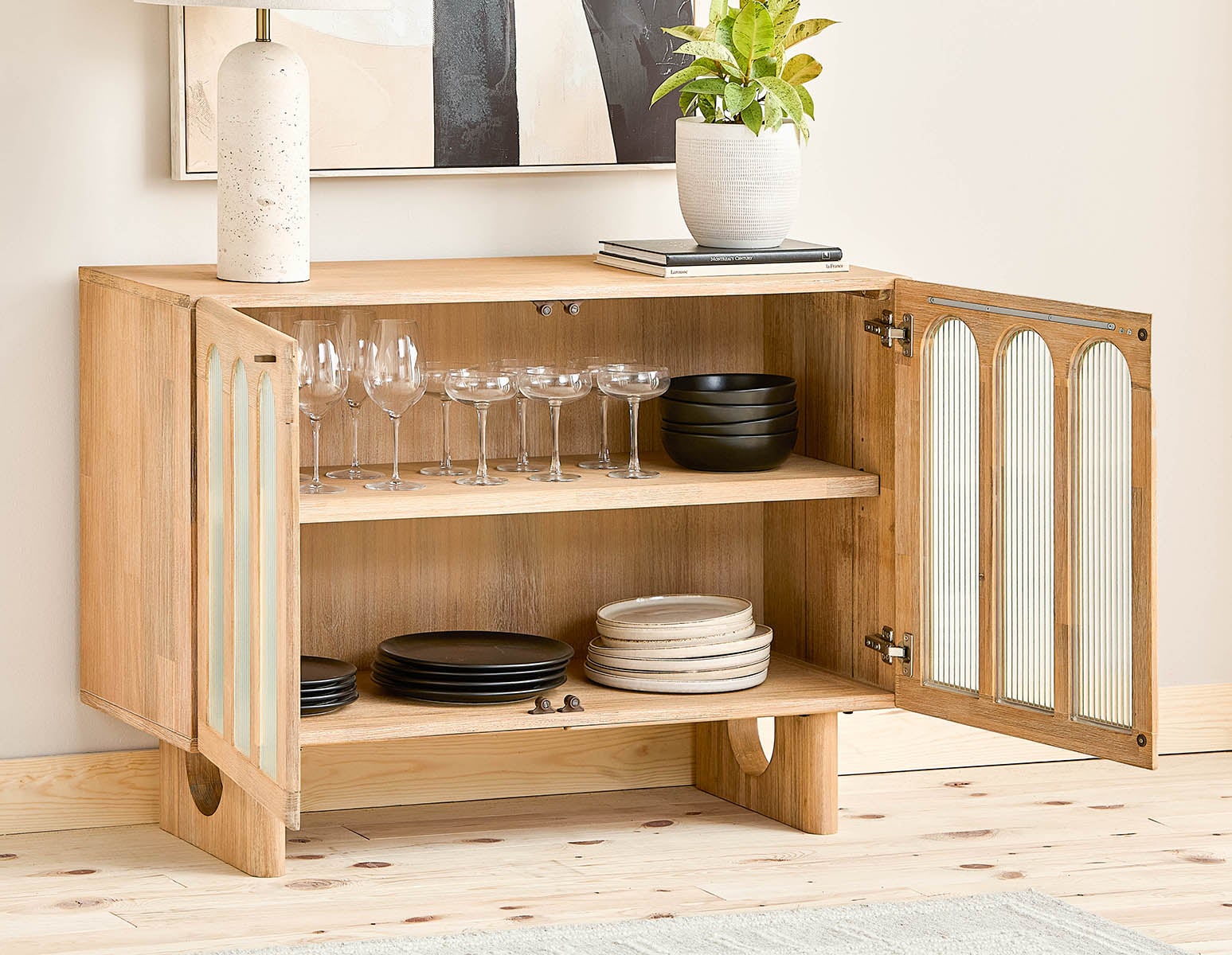 PRIYA elegant 2-door sideboard undefined
