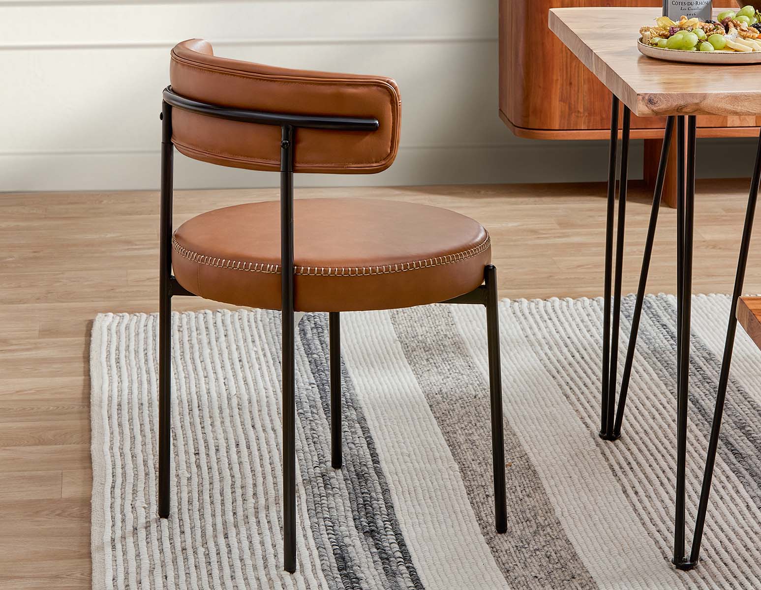 KURO industrial-modern dining chair undefined
