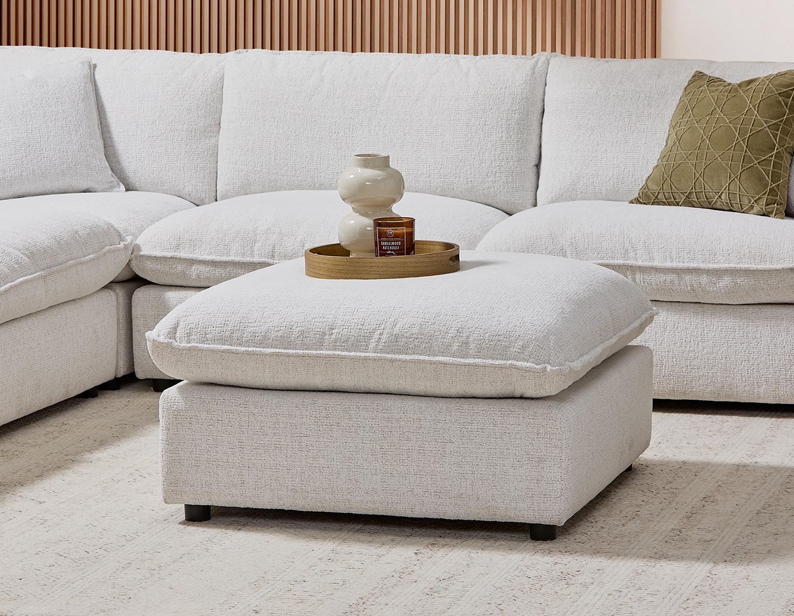 KIMM contemporary 6-pc modular sectional sofa undefined