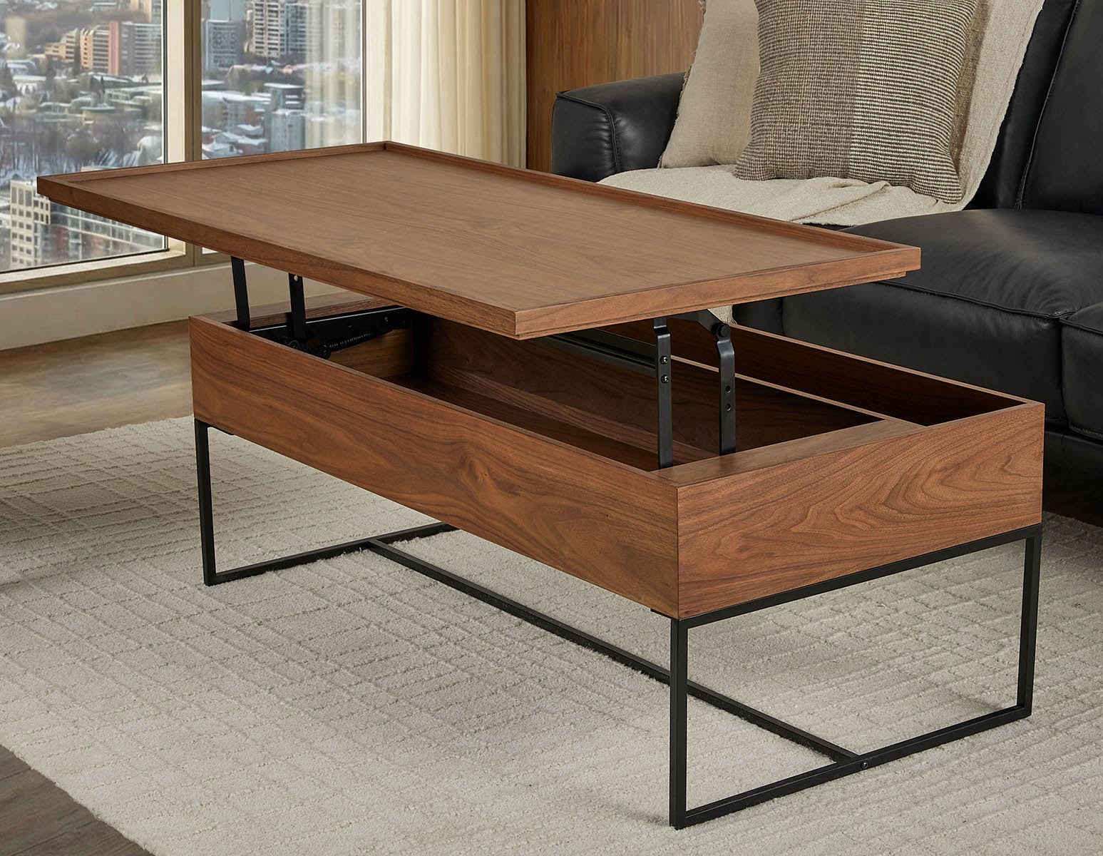 MATTEO table basse avec rangement 120 cm undefined
