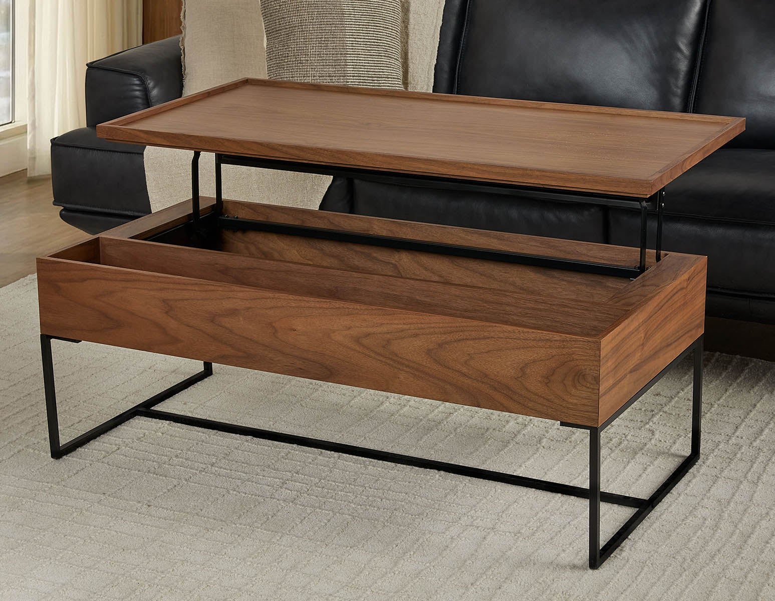 MATTEO table basse avec rangement 120 cm undefined