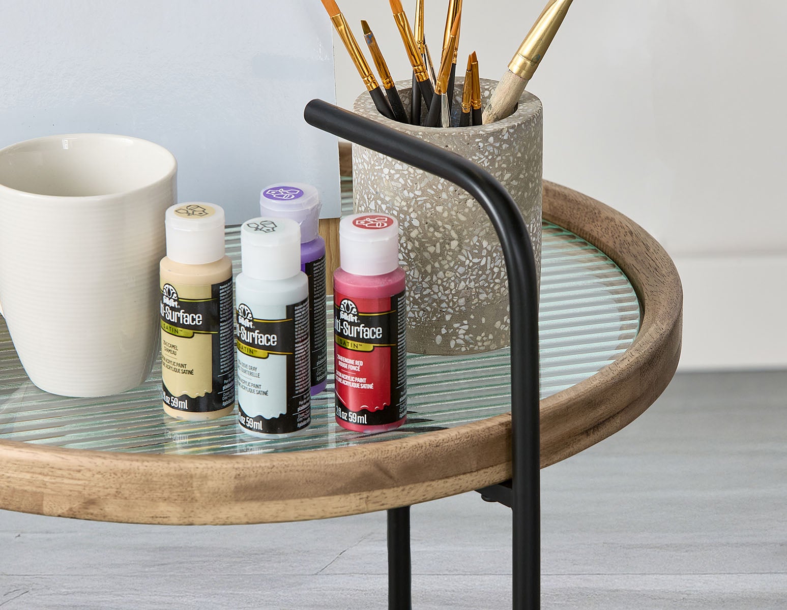 GEMA modern contemporary round cart undefined