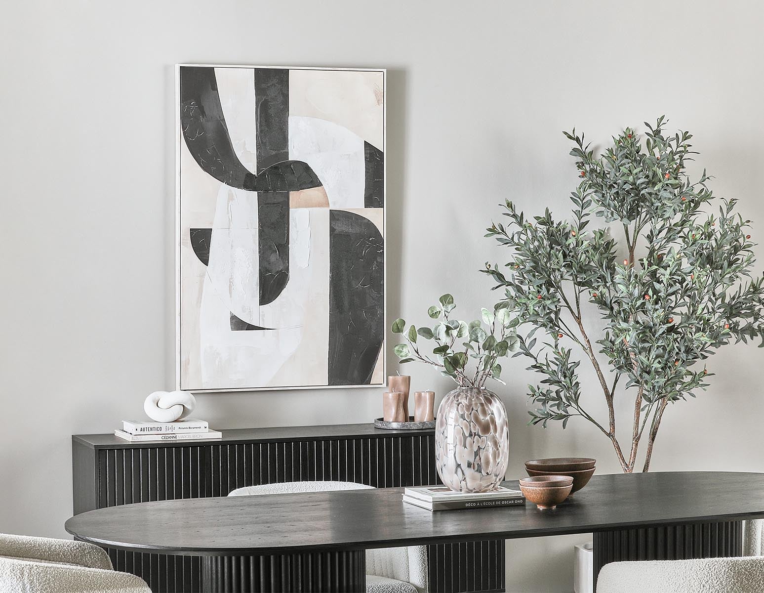 HILLA framed wall art 83 x 123cm undefined