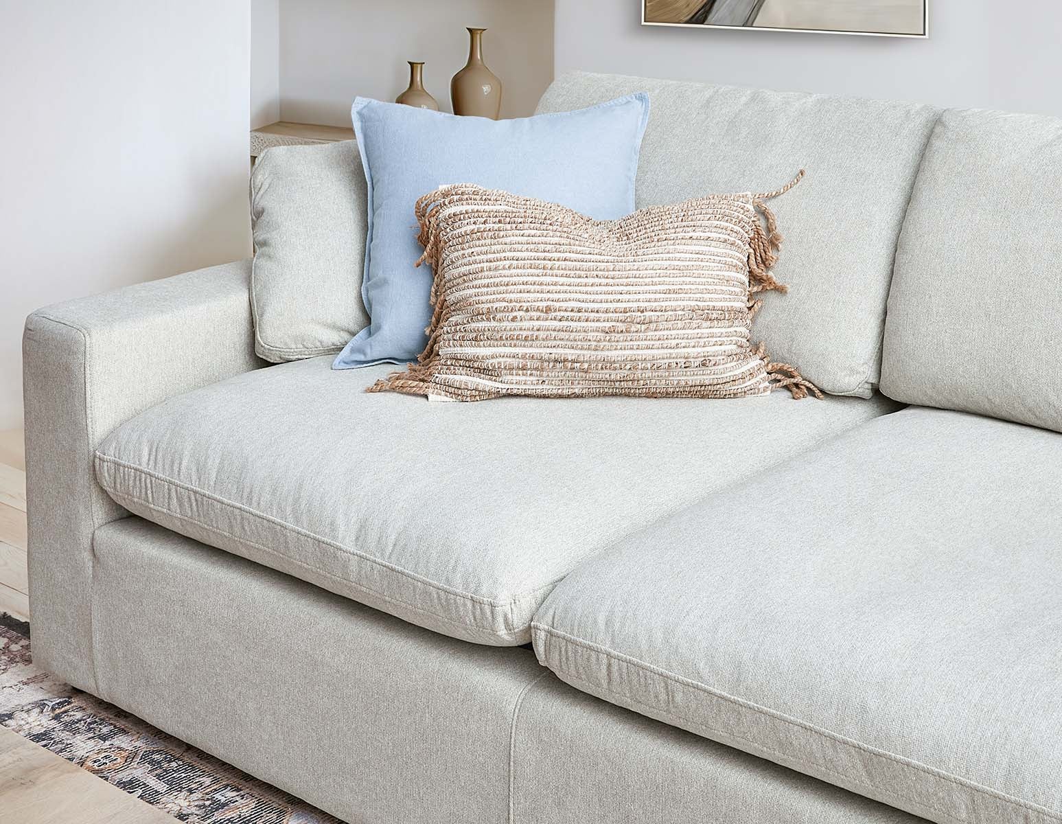 SOFT contemporary 3-seater sofa undefined