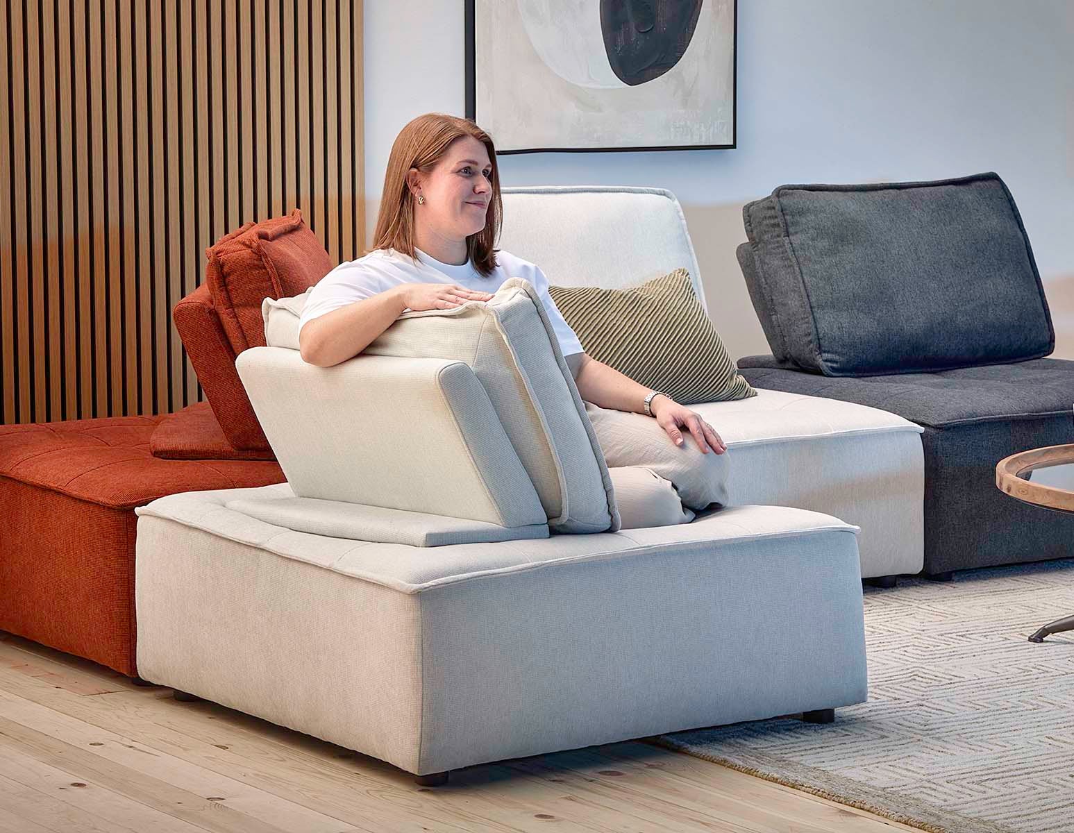 LEON canapé interchangeable modulaire 1-mcx undefined