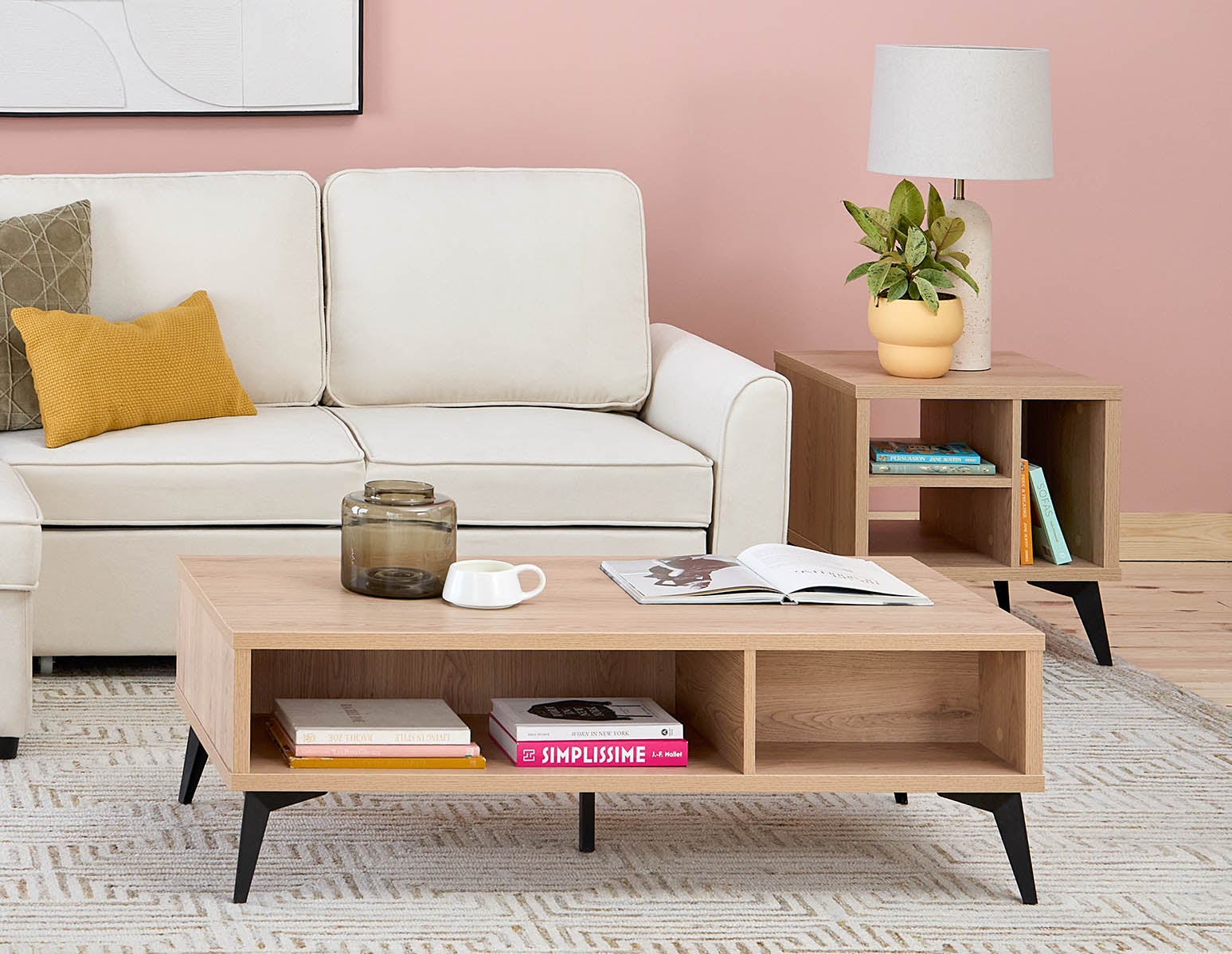 KIERA mid-century modern coffee table undefined